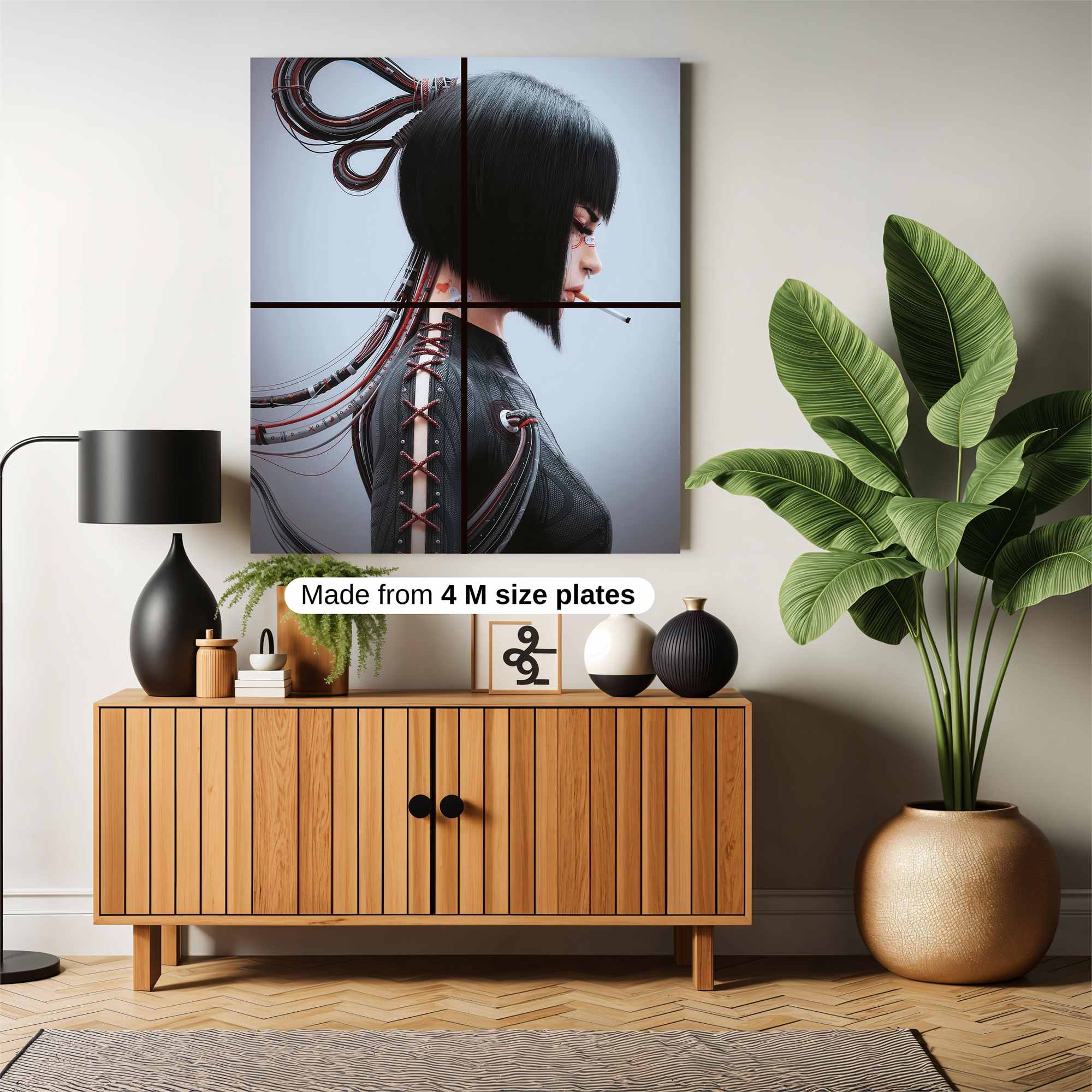 Cybernetic Reverie Safe Wall Magnetic / M