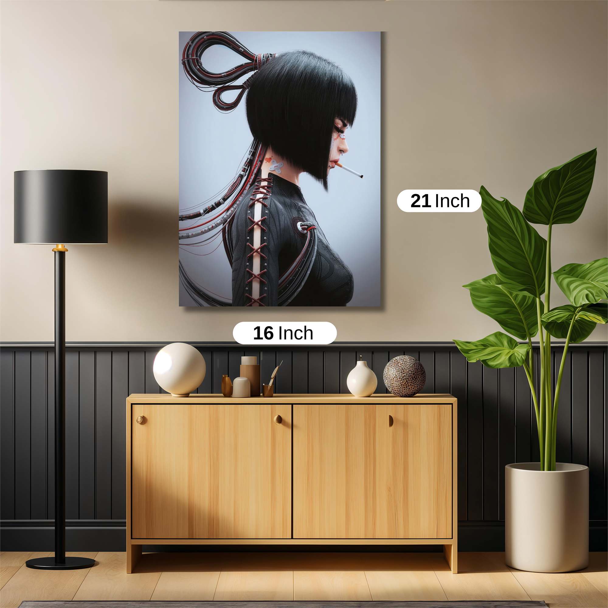 Cybernetic Reverie Safe Wall Magnetic / M