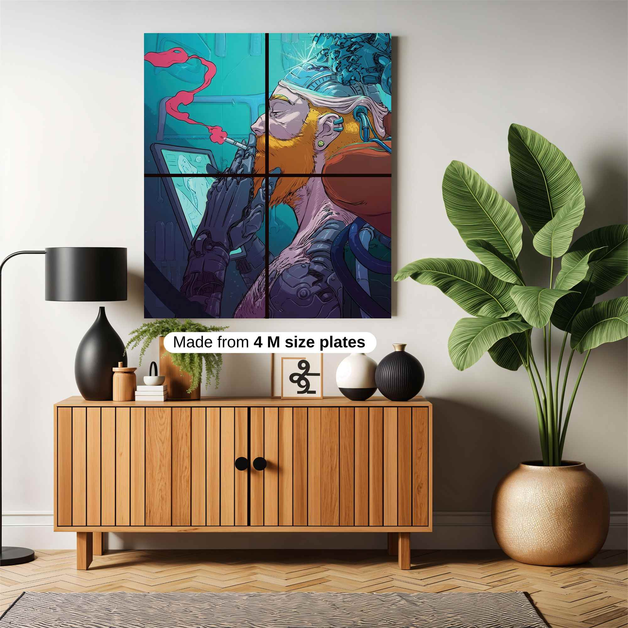 Cyber Reverie Safe Wall Magnetic / M