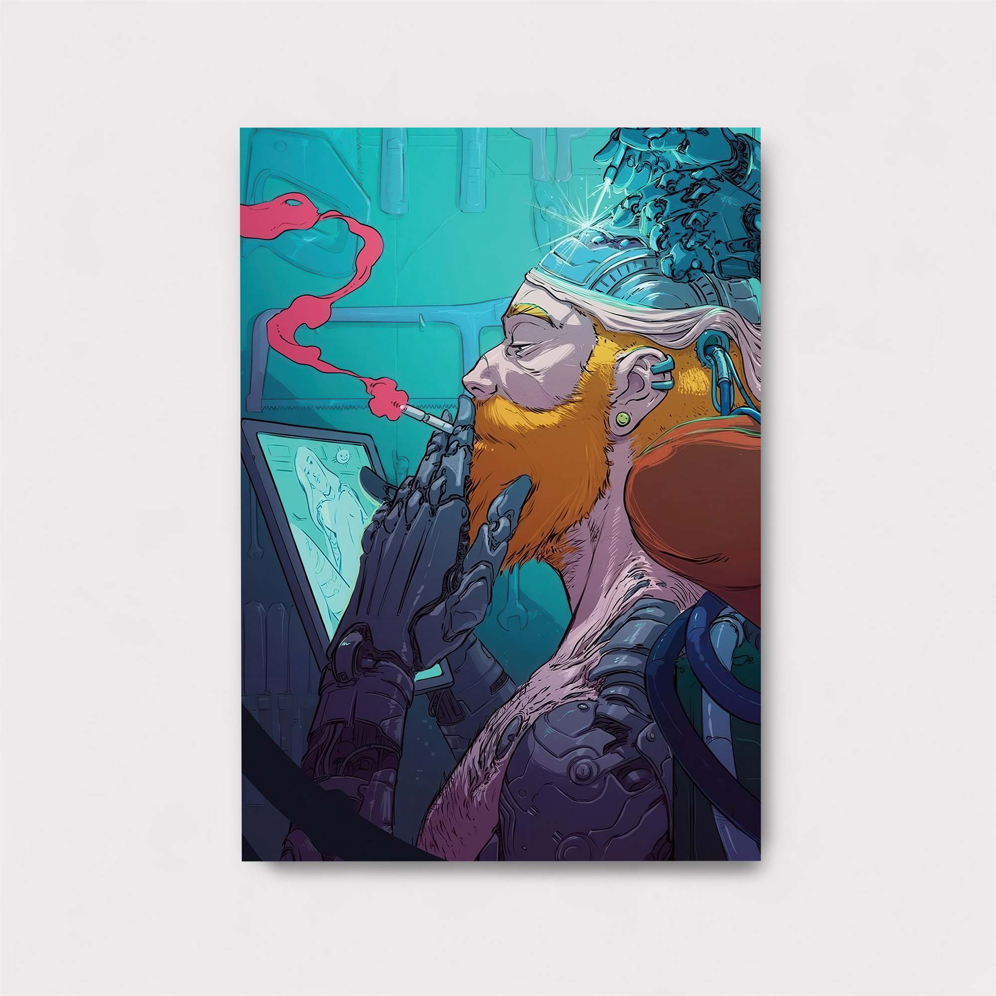 Cyber Reverie Safe Wall Magnetic / M