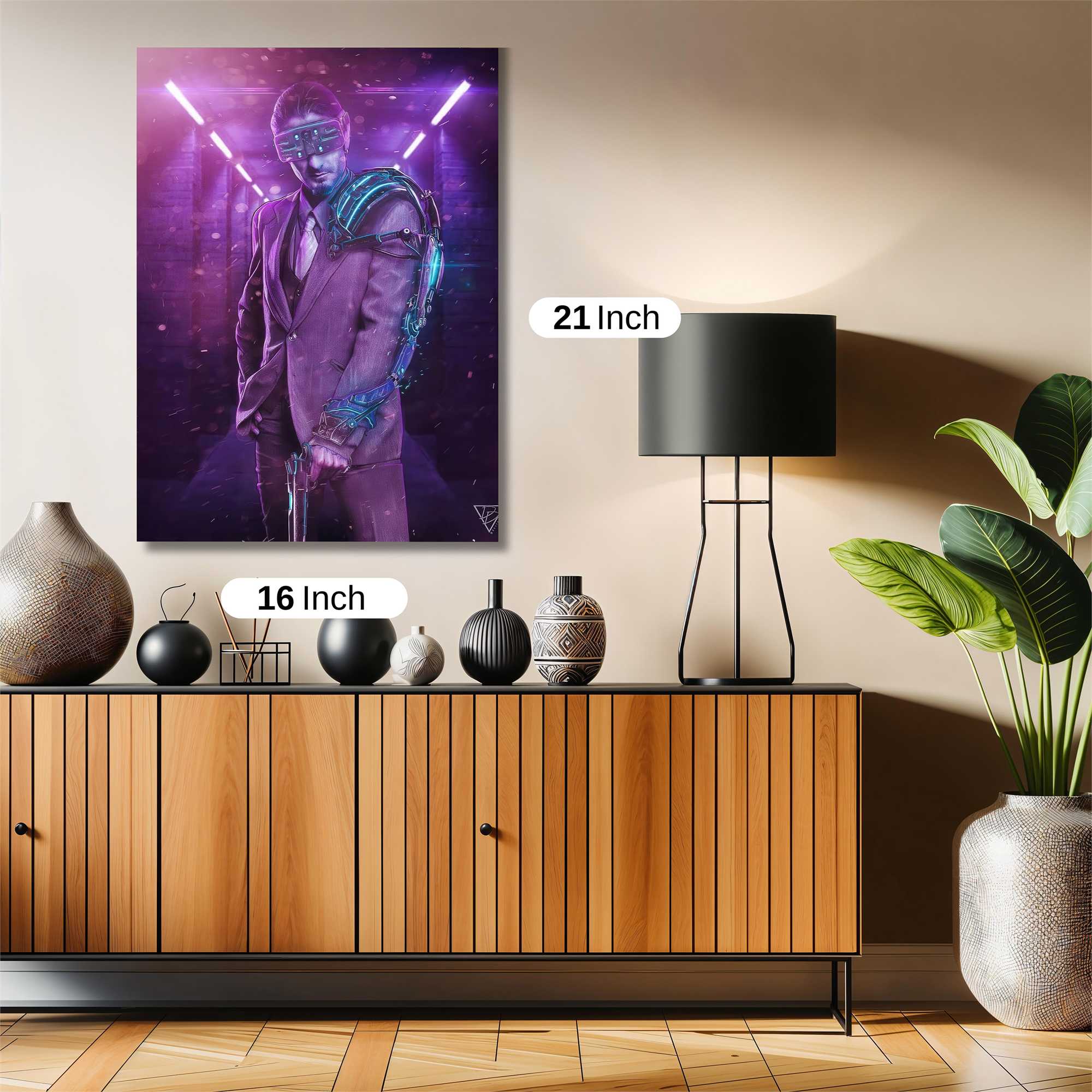 Cyber Elegance Safe Wall Magnetic / M