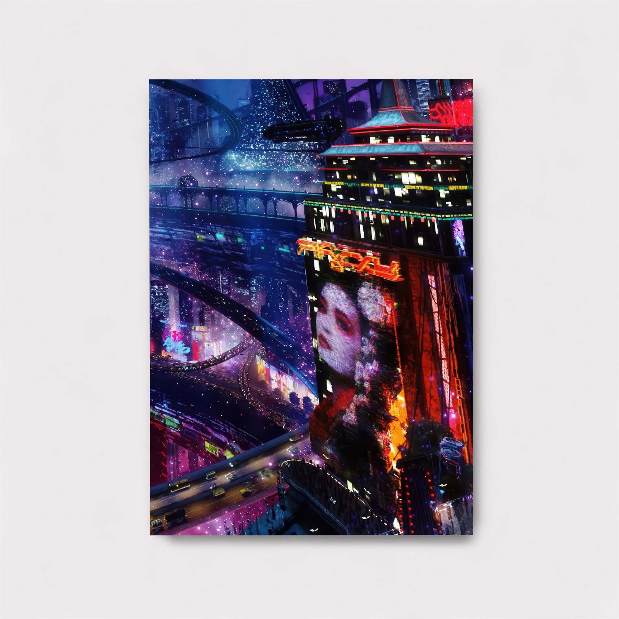 Neon Reverie Safe Wall Magnetic / M