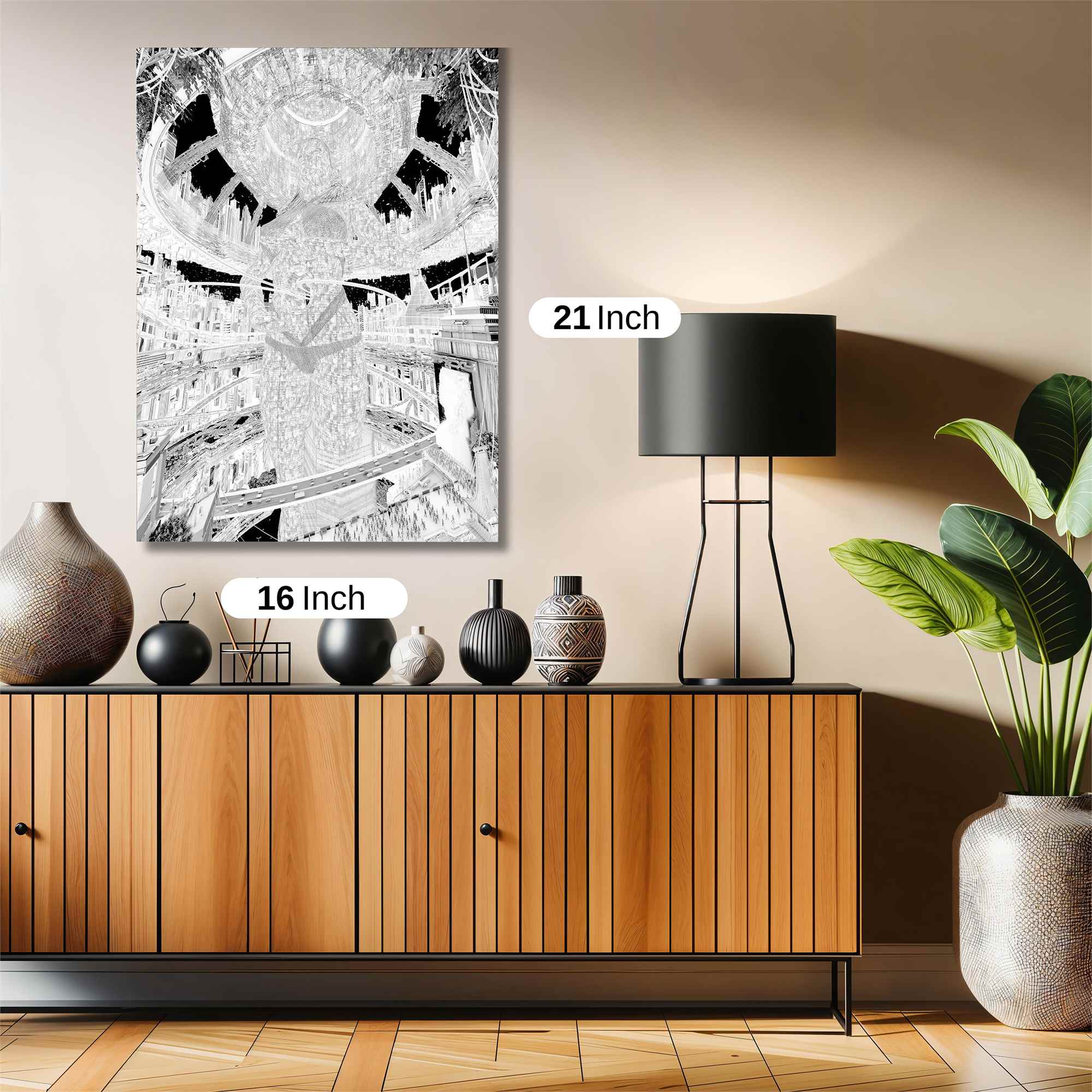 Twisted Ambiance Safe Wall Magnetic / M