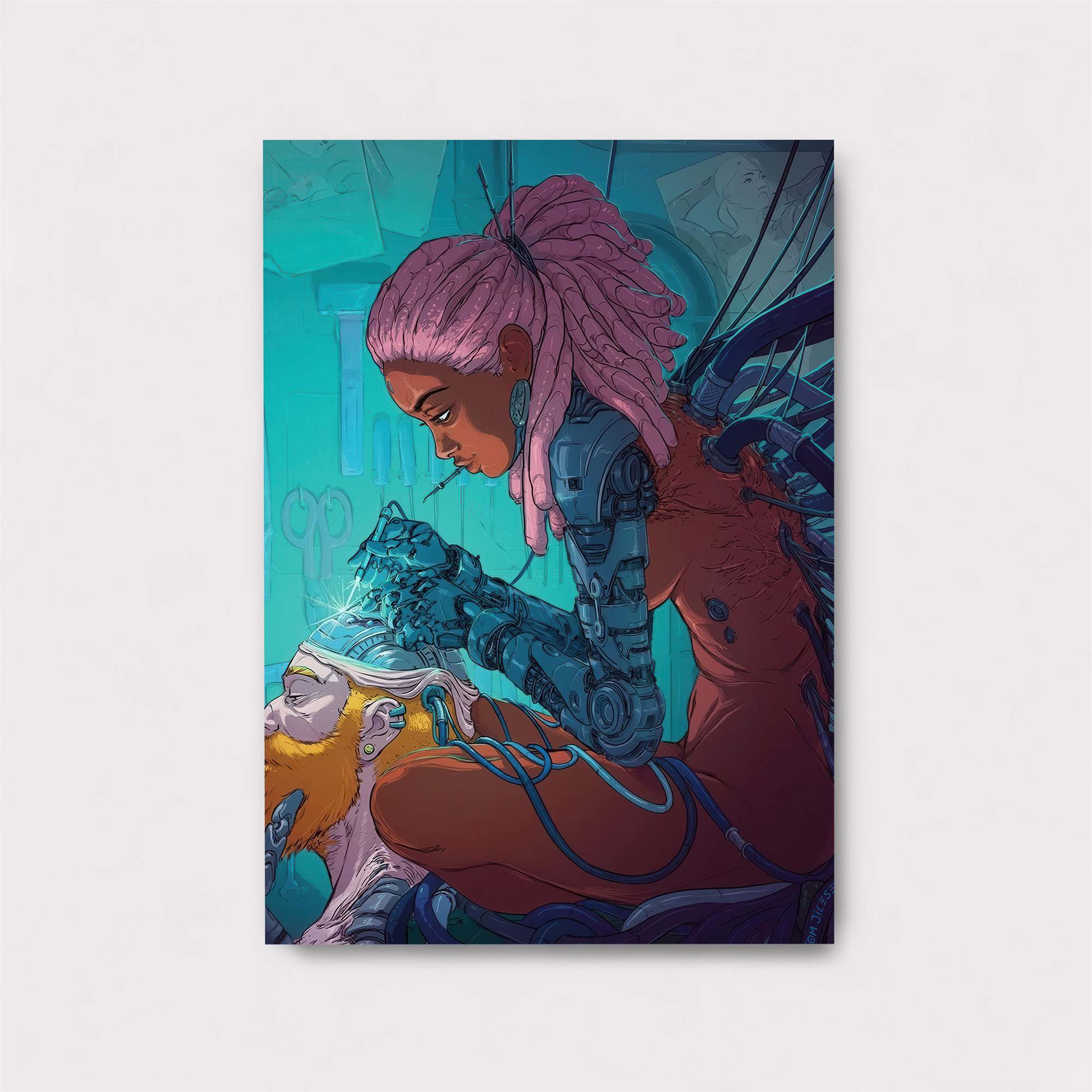 Cybernetic Harmony Safe Wall Magnetic / M