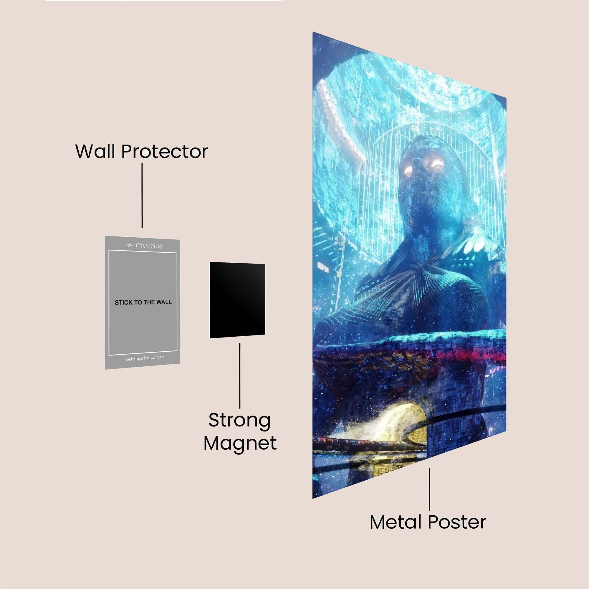 Celestial Awe Safe Wall Magnetic / M