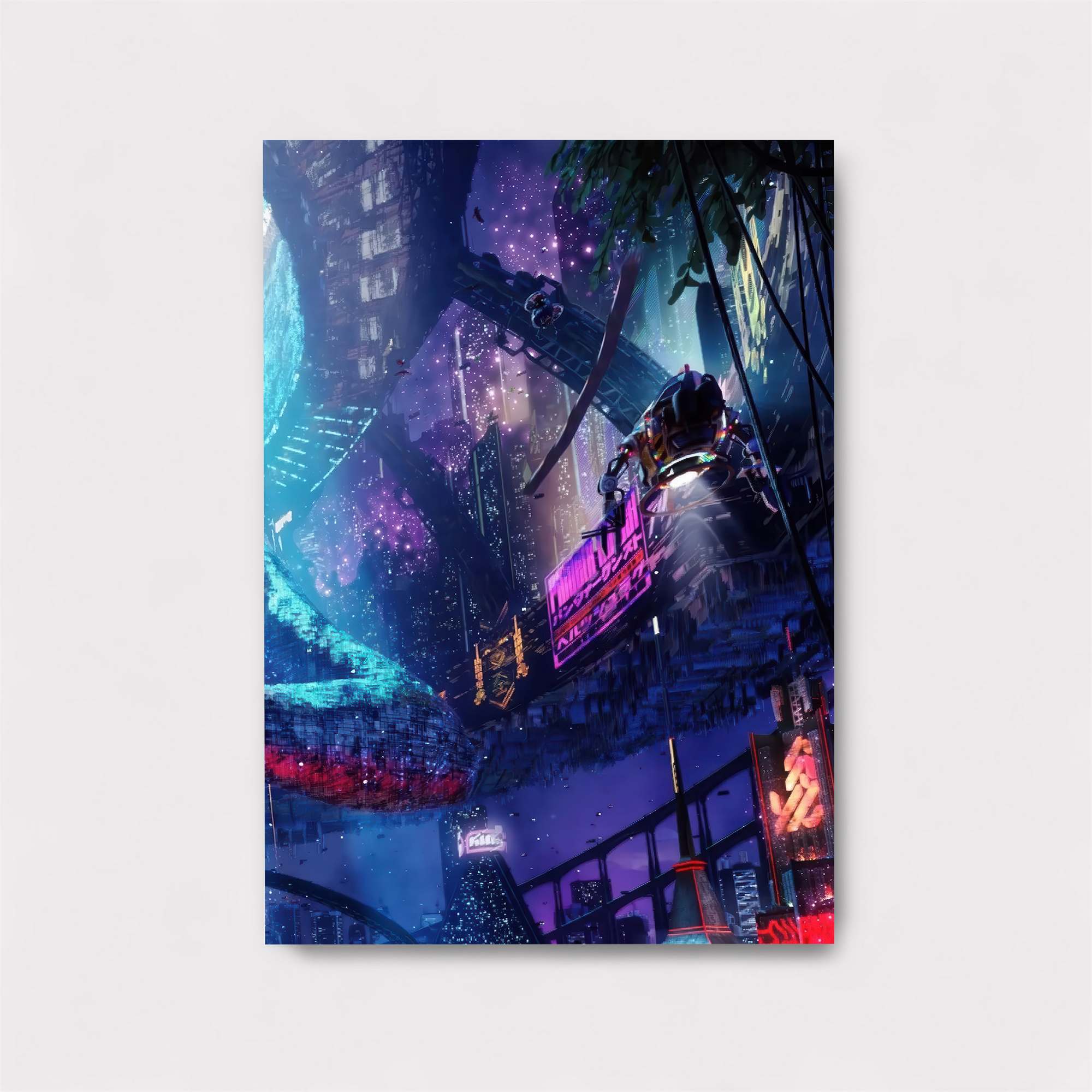 Neon Reverie Safe Wall Magnetic / M