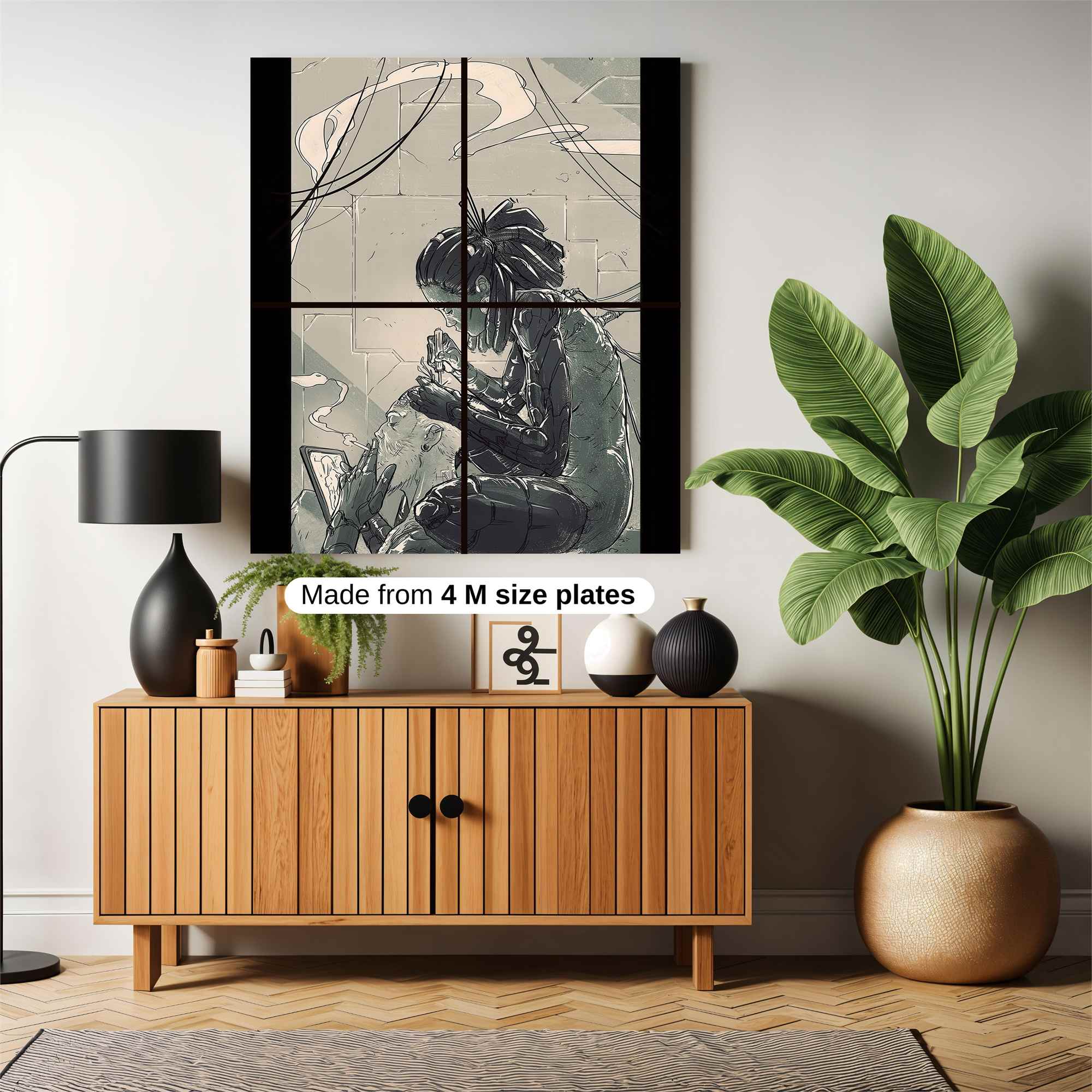 Mechanical Serenity Safe Wall Magnetic / M