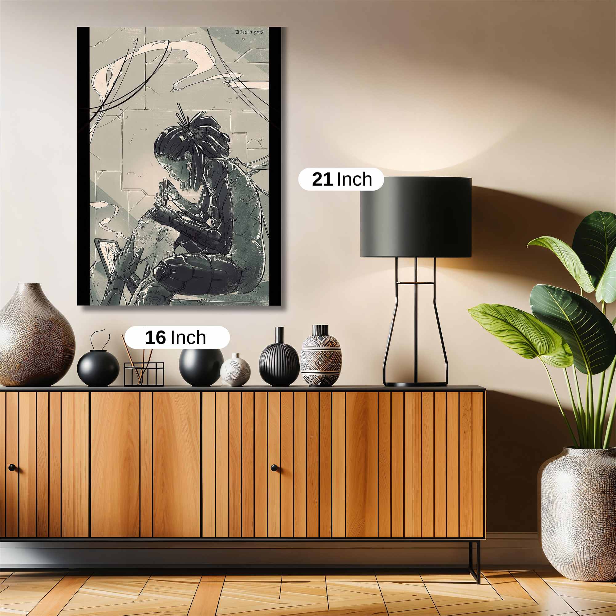 Mechanical Serenity Safe Wall Magnetic / M