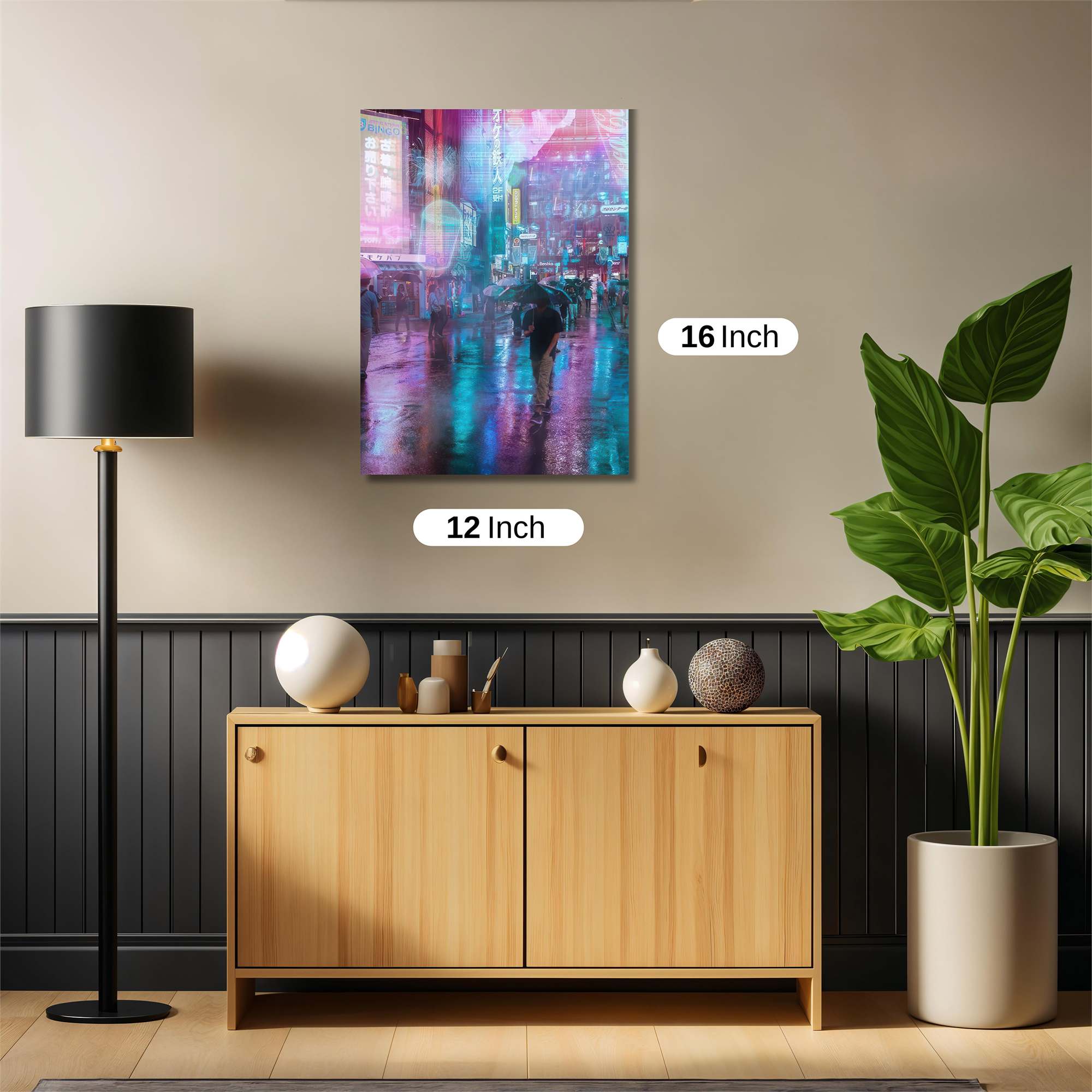 Sunset Serenity Safe Wall Magnetic / M