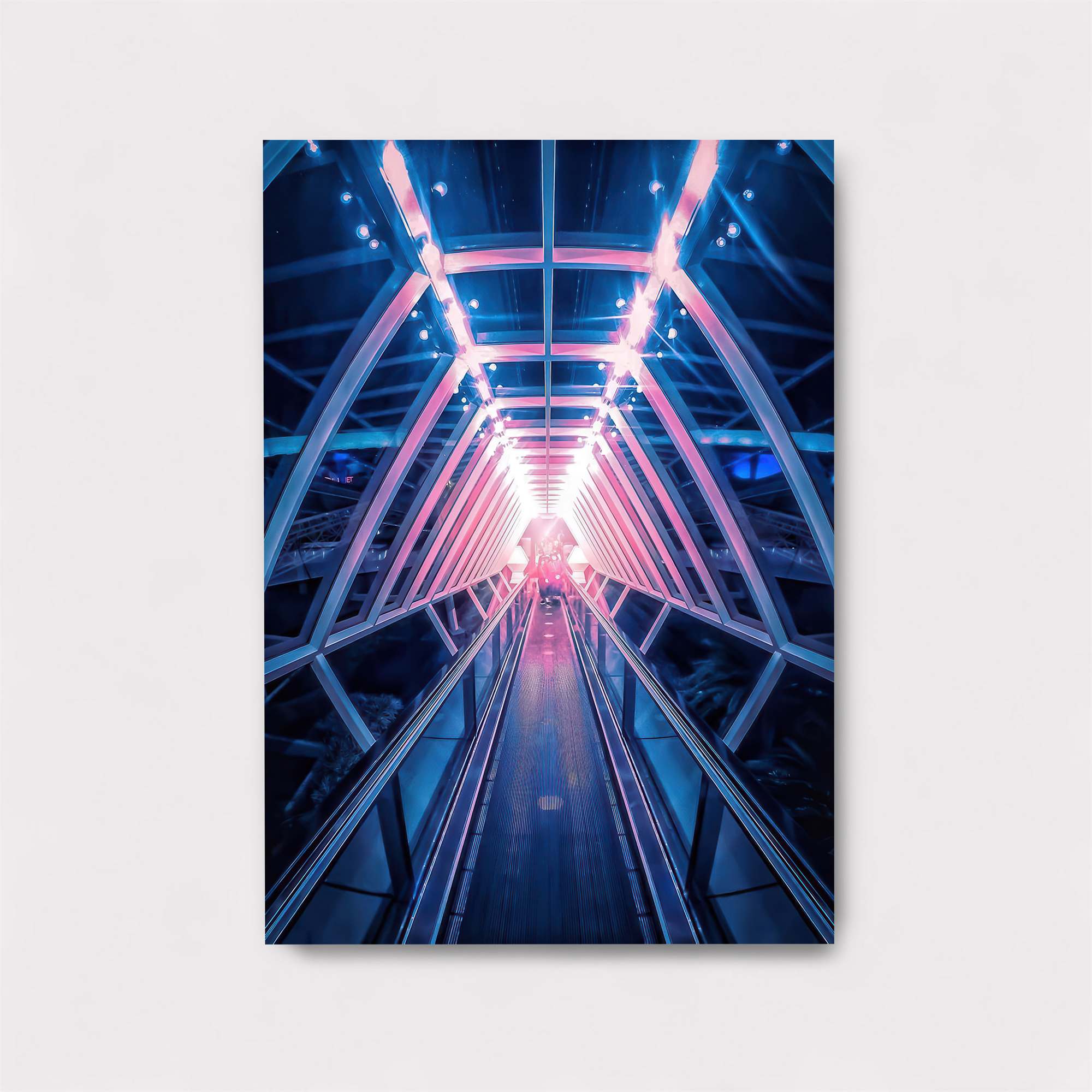 Futuristic Glow Safe Wall Magnetic / M