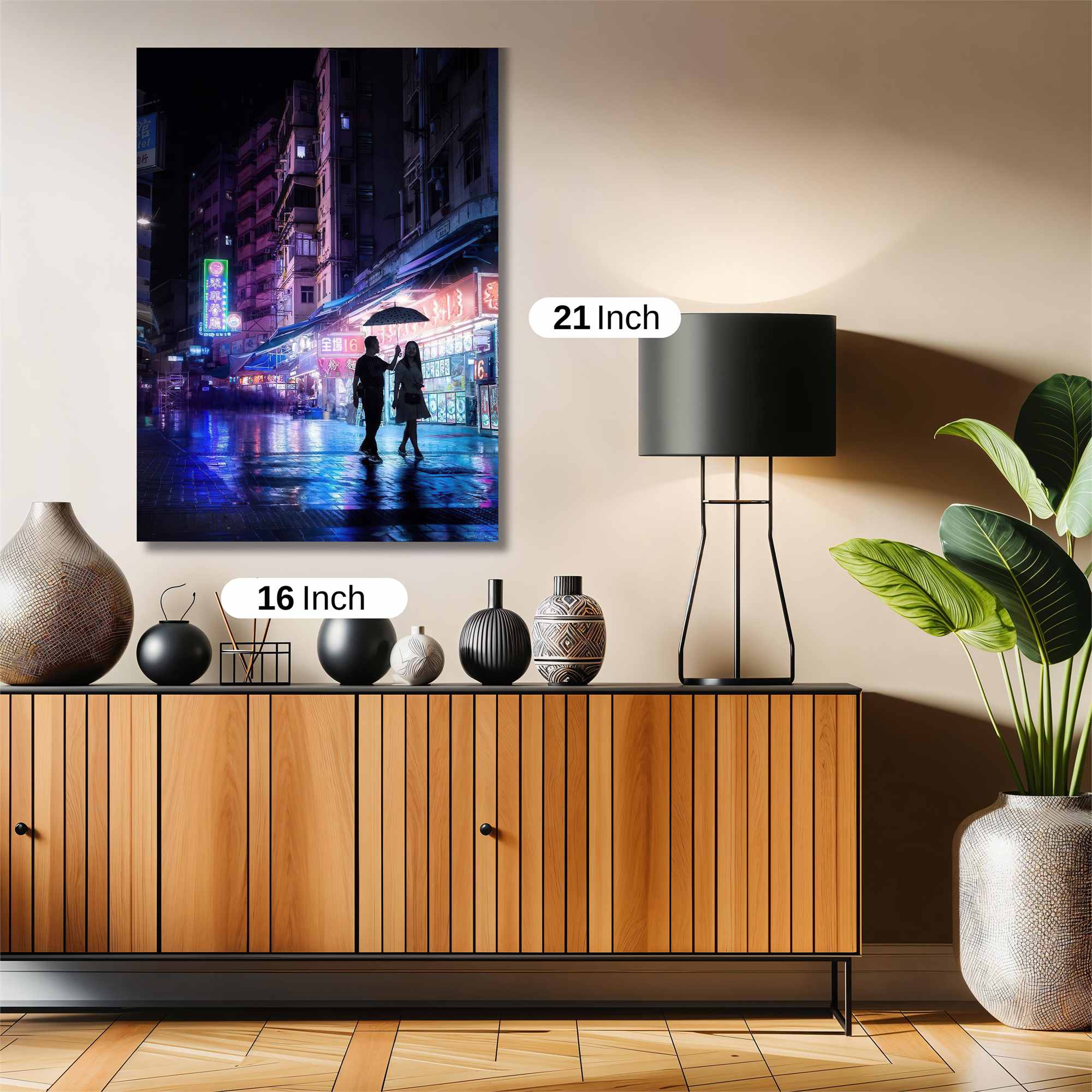 Neon Embrace Safe Wall Magnetic / M