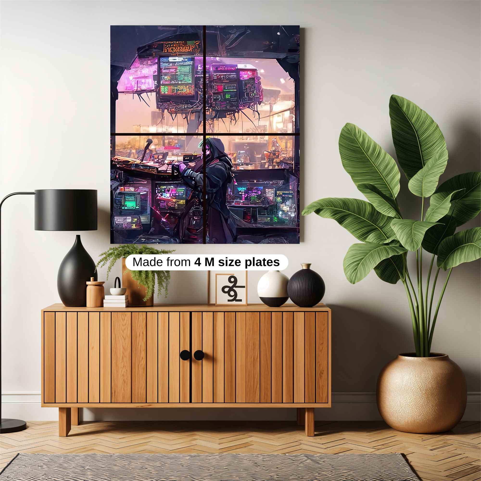 Urban Vibe Safe Wall Magnetic / M