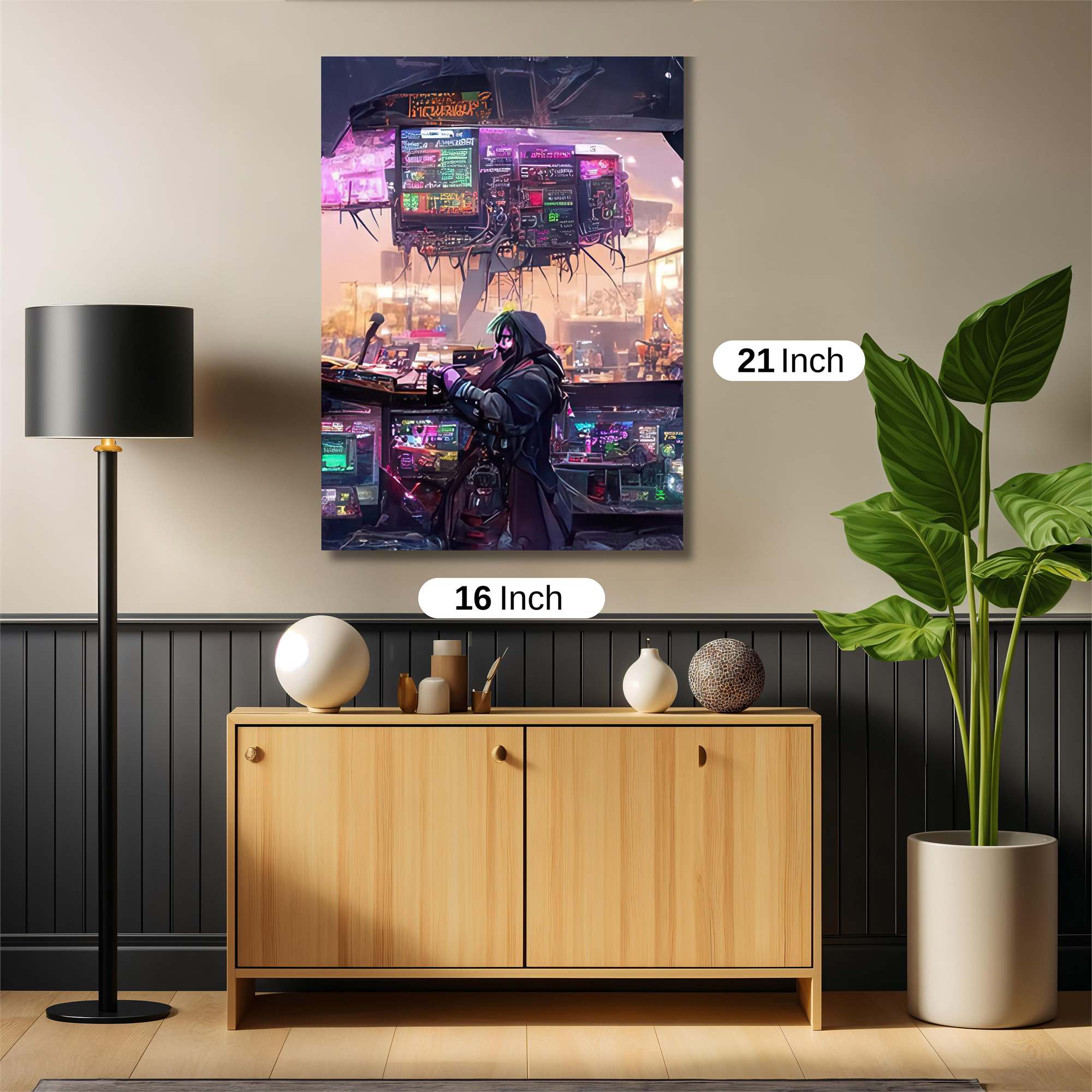 Urban Vibe Safe Wall Magnetic / M