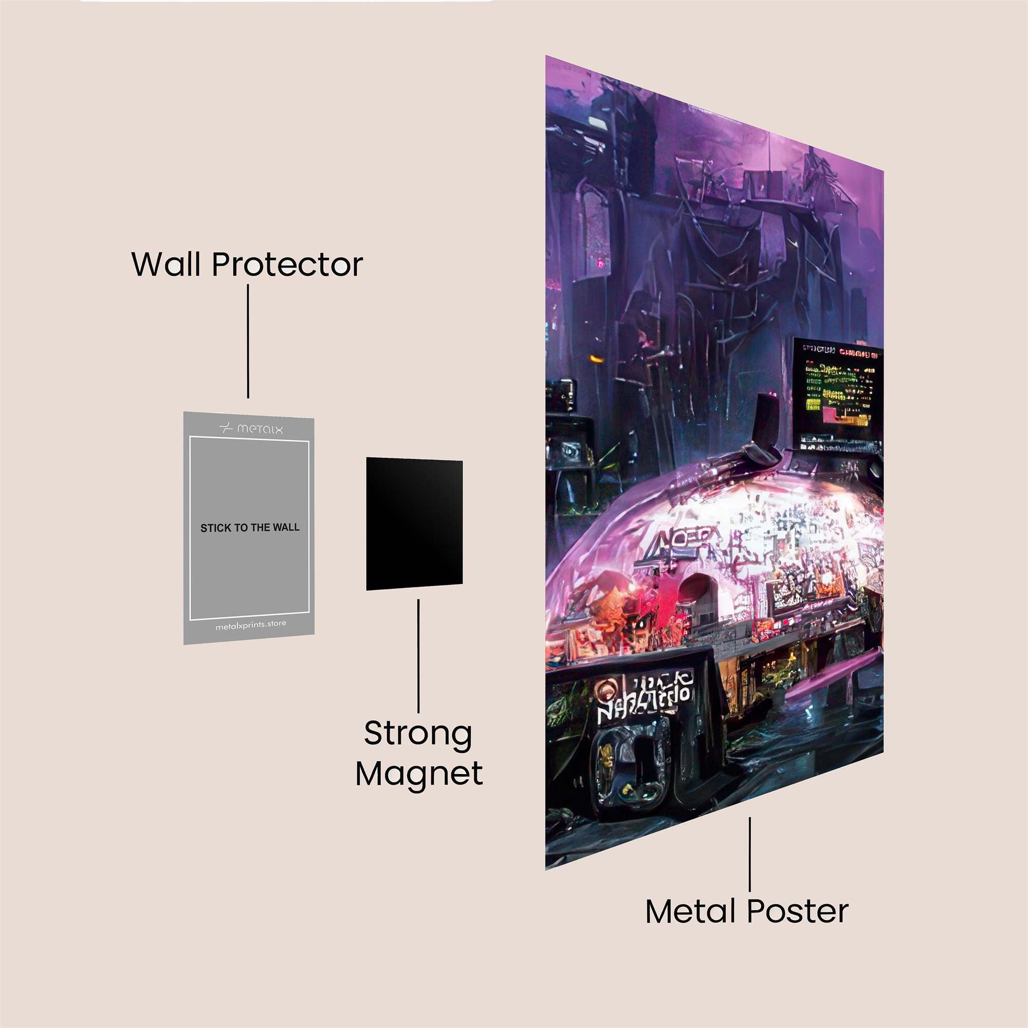 Rei Enigmatic Safe Wall Magnetic / M