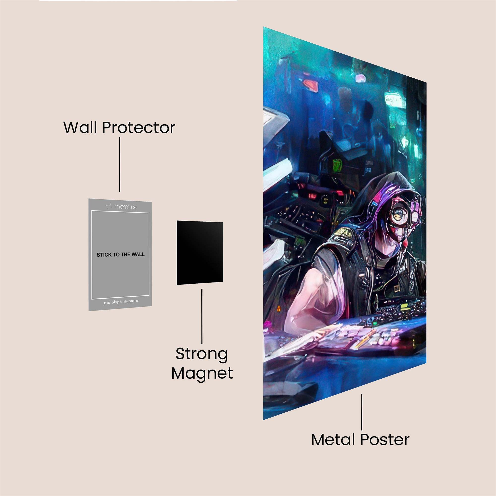 Mystic Enigma Safe Wall Magnetic / M