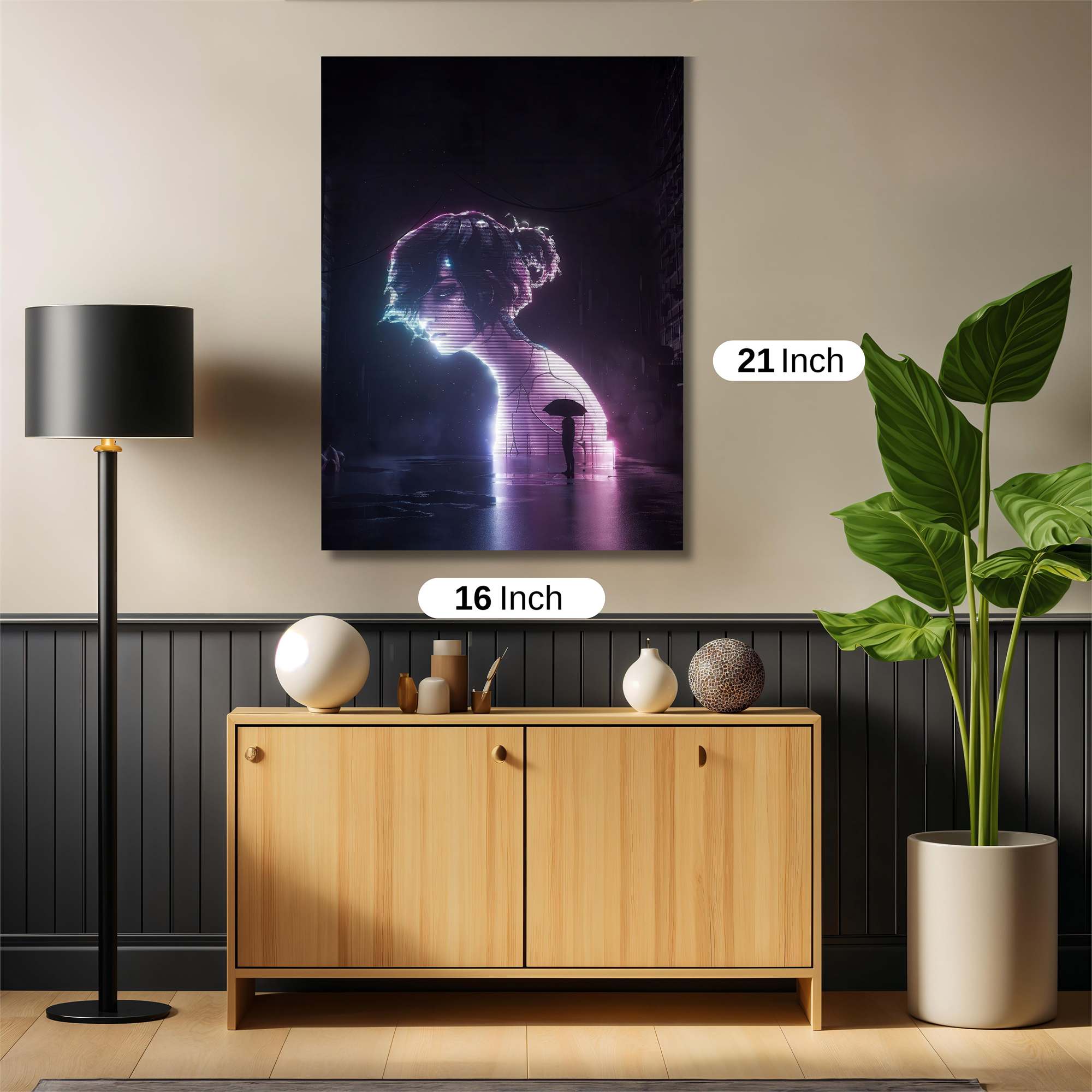 Neon Reverie Safe Wall Magnetic / M