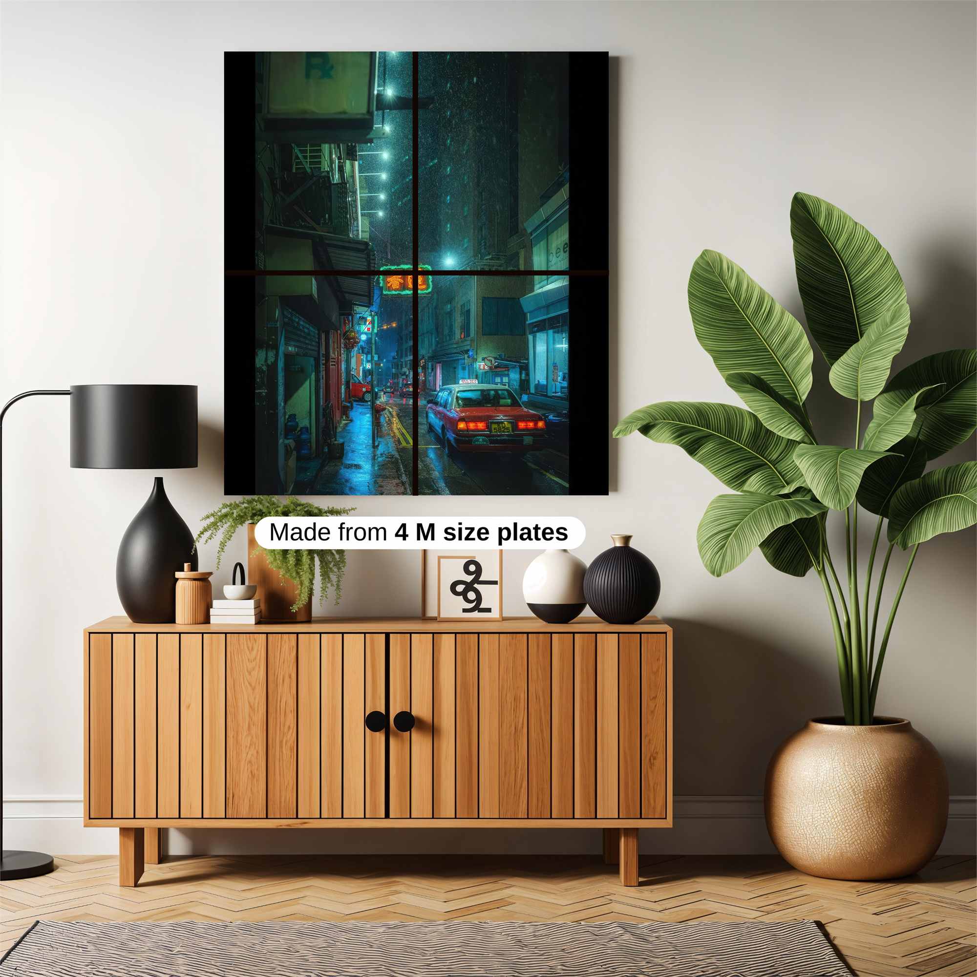 Neon Serenity Safe Wall Magnetic / M