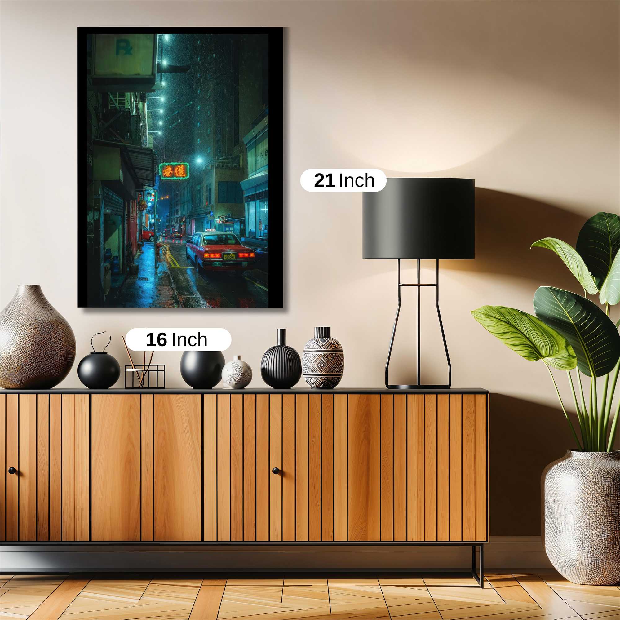 Neon Serenity Safe Wall Magnetic / M