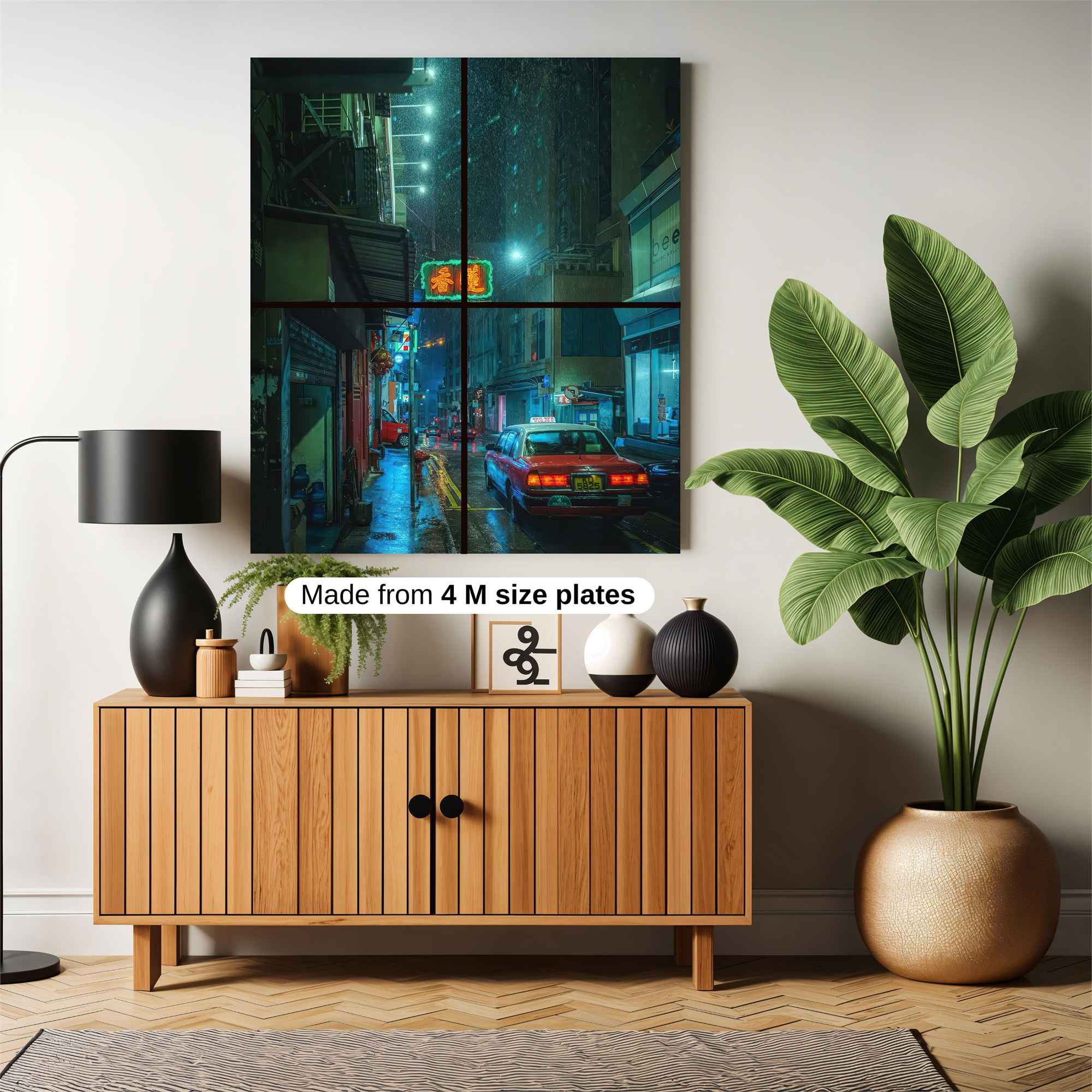 Neon Serenity Safe Wall Magnetic / M