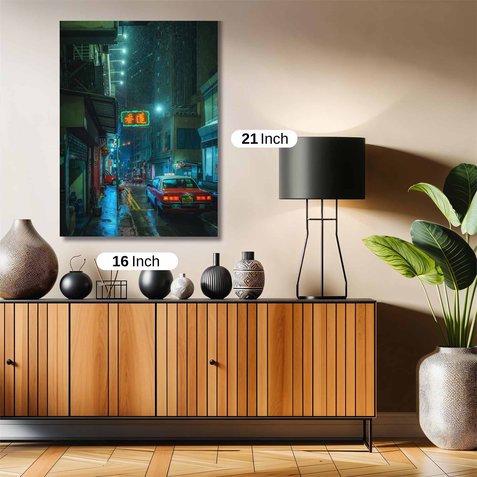 Neon Serenity Safe Wall Magnetic / M