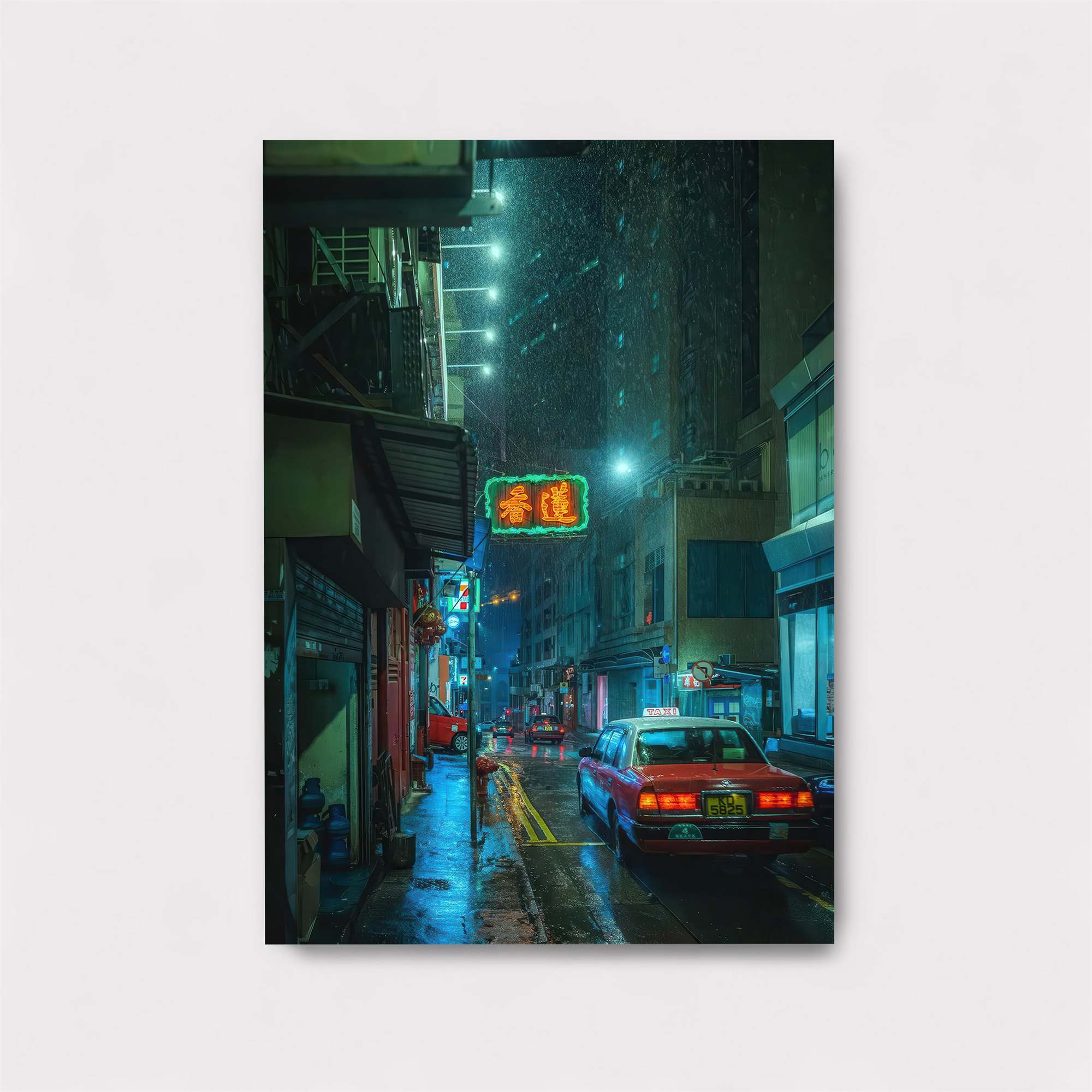 Neon Serenity Safe Wall Magnetic / M