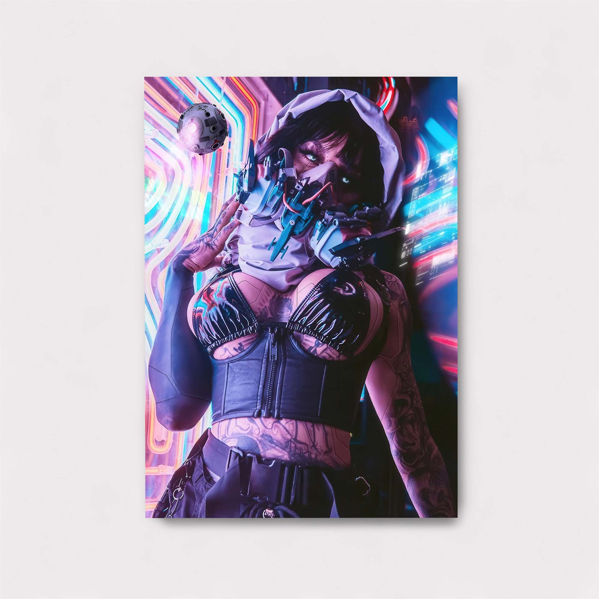 Neon Enigma Safe Wall Magnetic / M