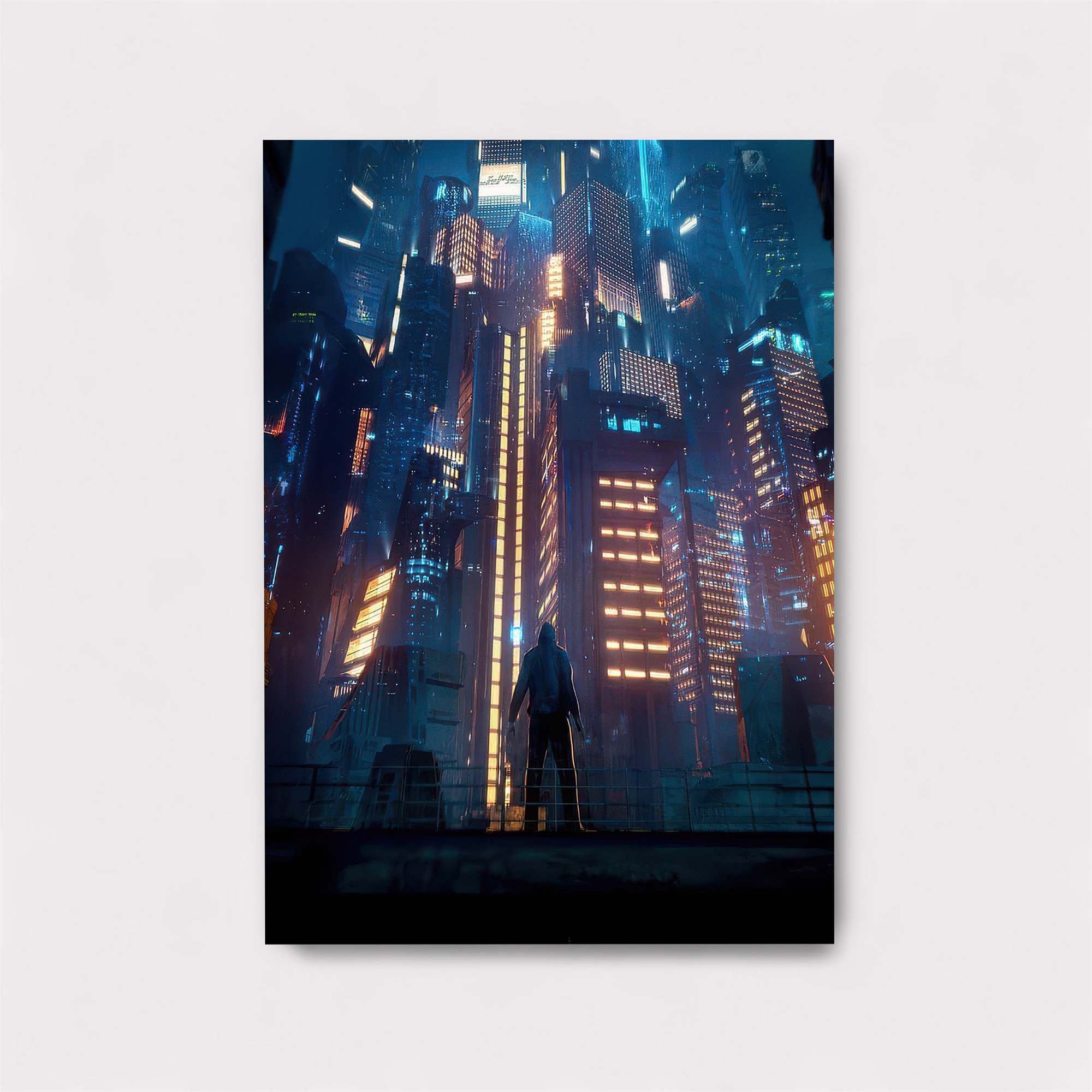 Neon Solitude Safe Wall Magnetic / M