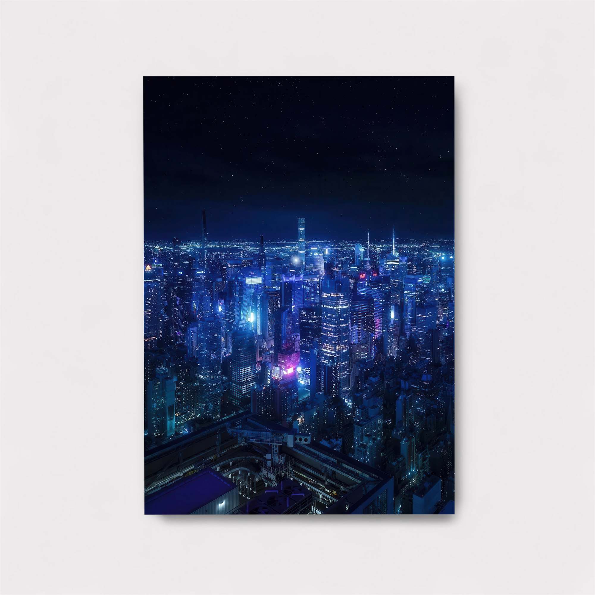 Neon Serenity Safe Wall Magnetic / M