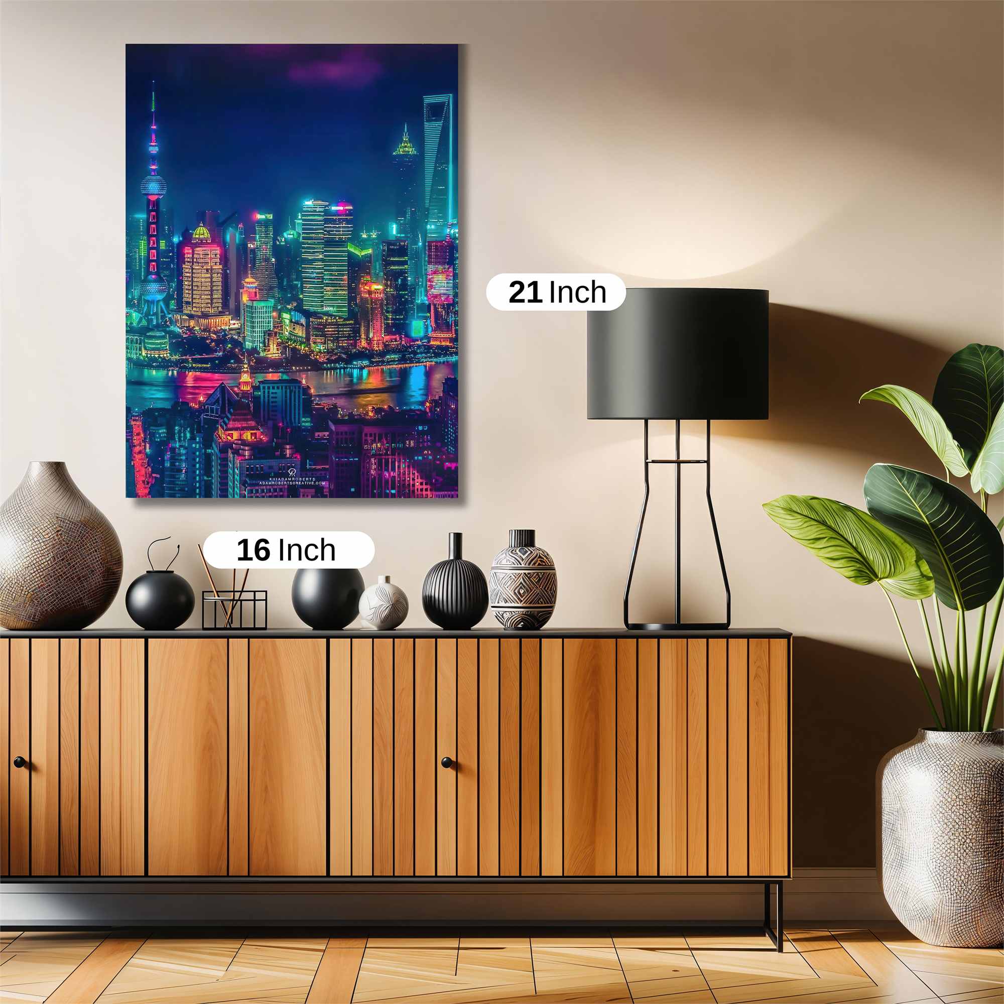 Neon Dreams Safe Wall Magnetic / M