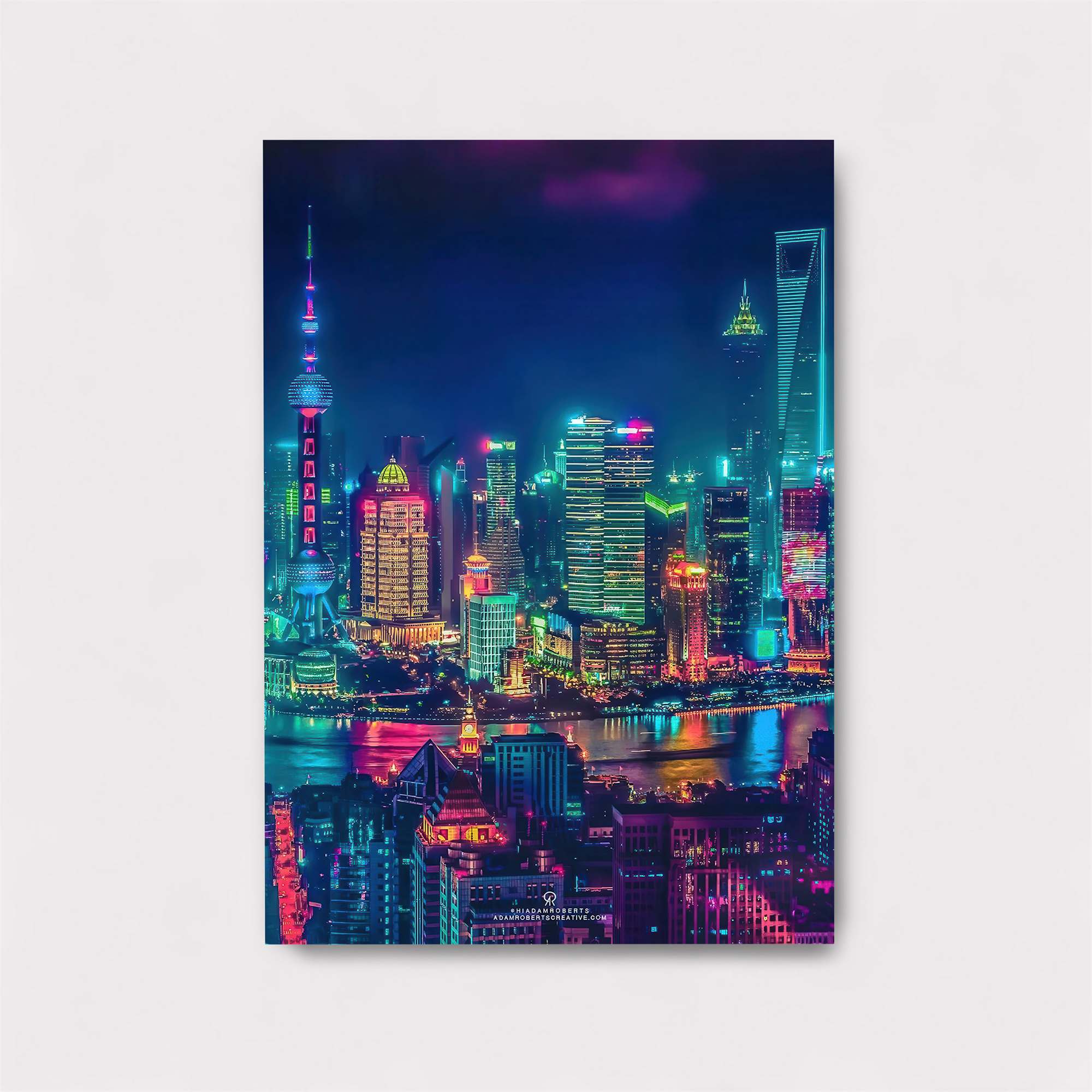 Neon Dreams Safe Wall Magnetic / M