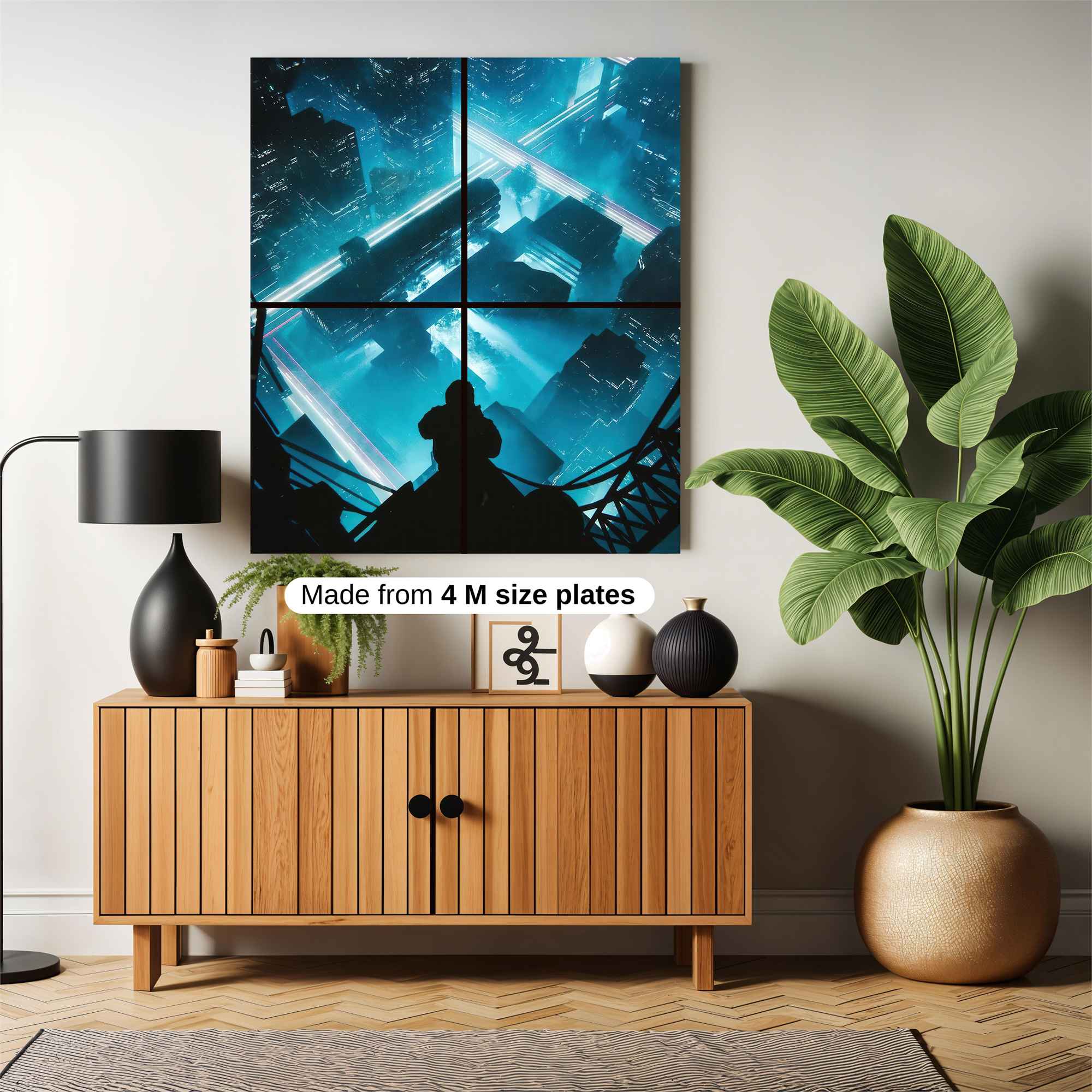 Neon Abyss Safe Wall Magnetic / M