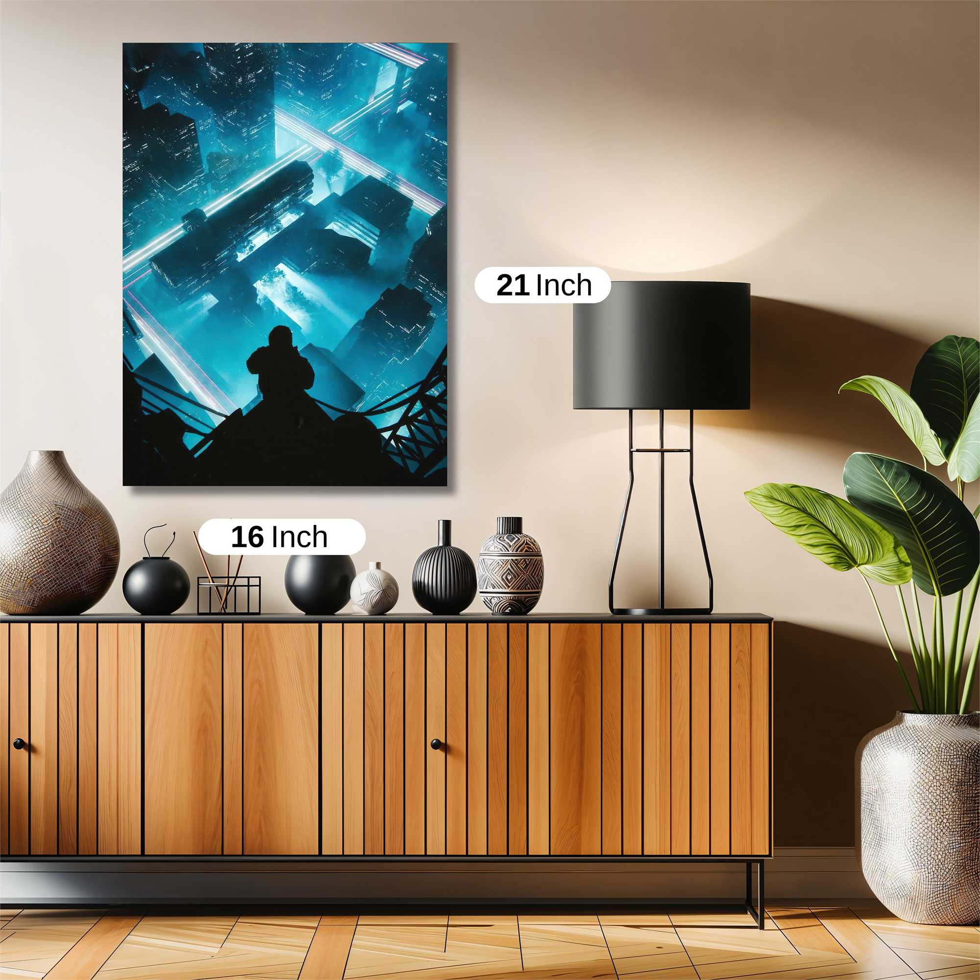 Neon Abyss Safe Wall Magnetic / M