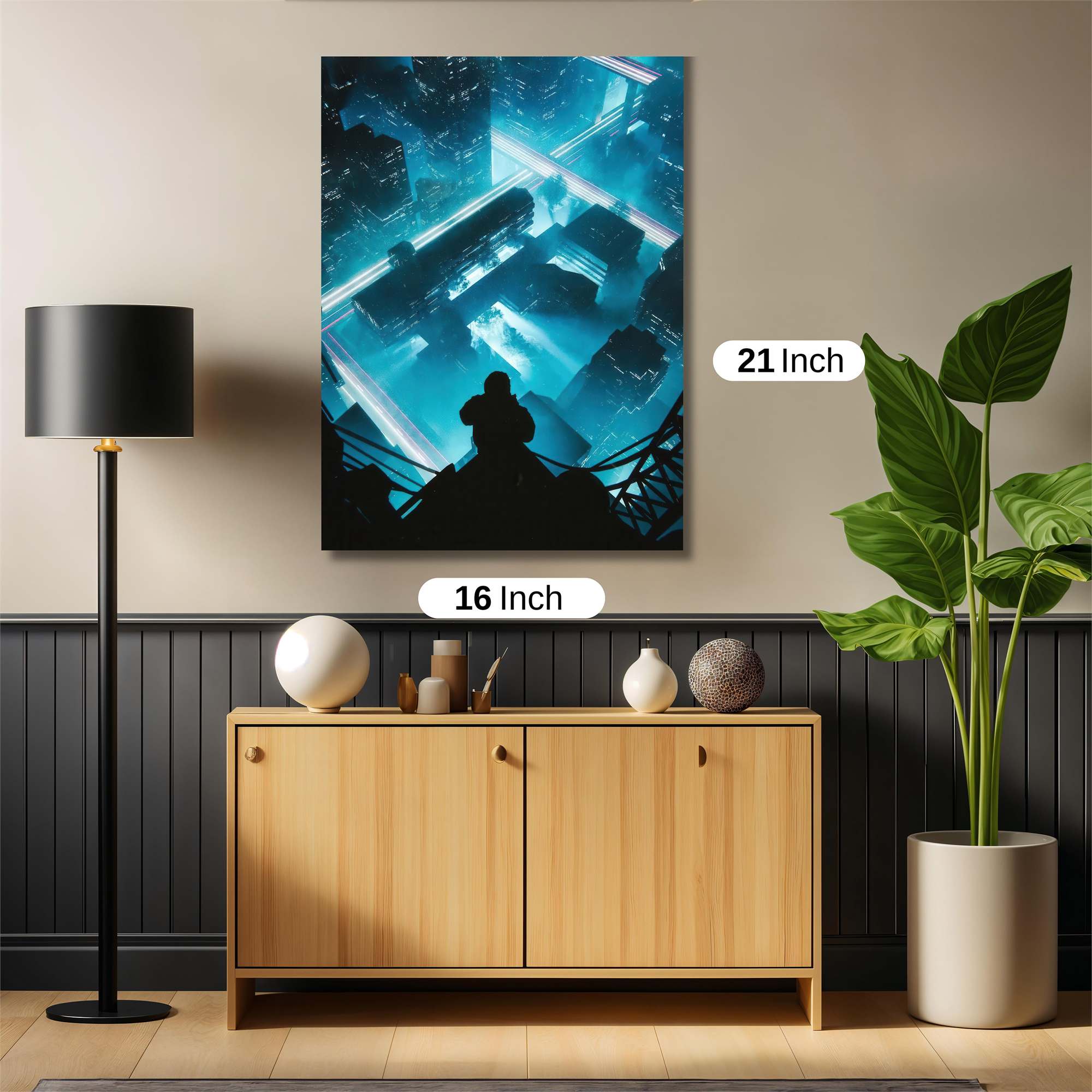 Neon Abyss Safe Wall Magnetic / M