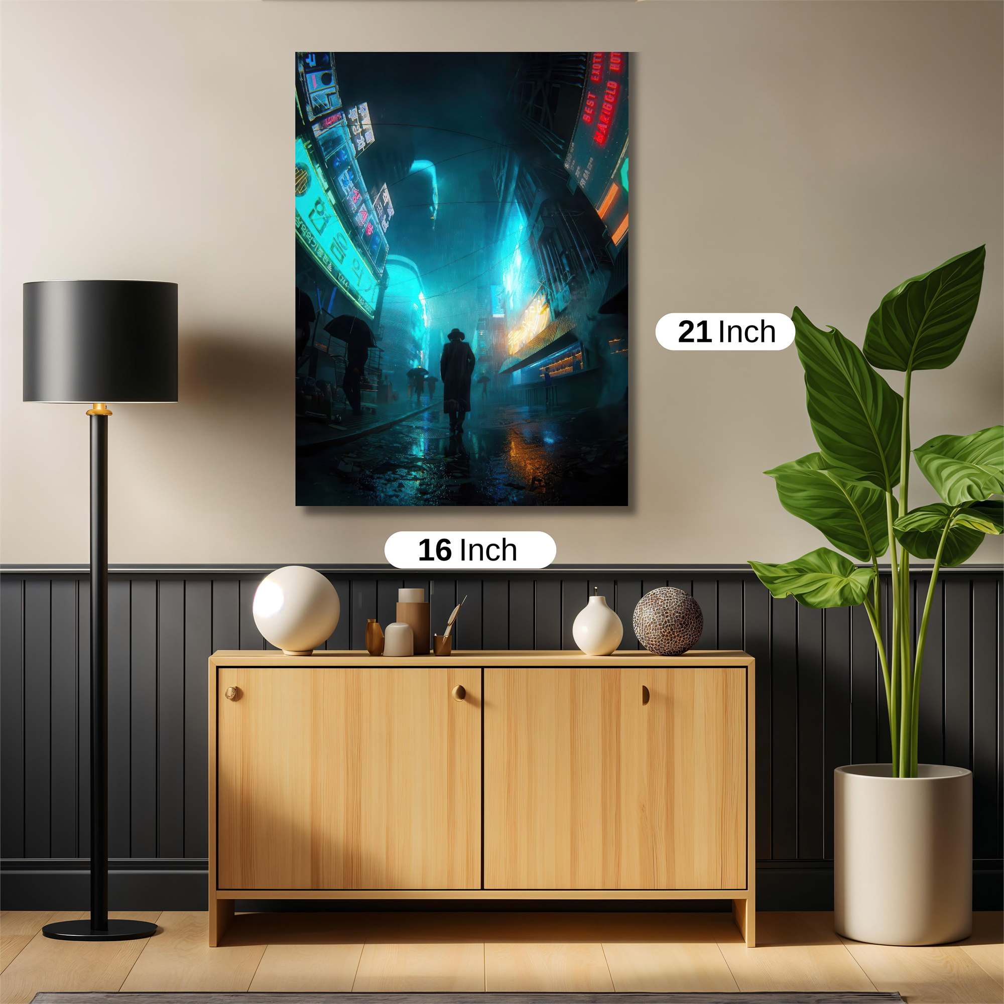 Neon Reverie Safe Wall Magnetic / M