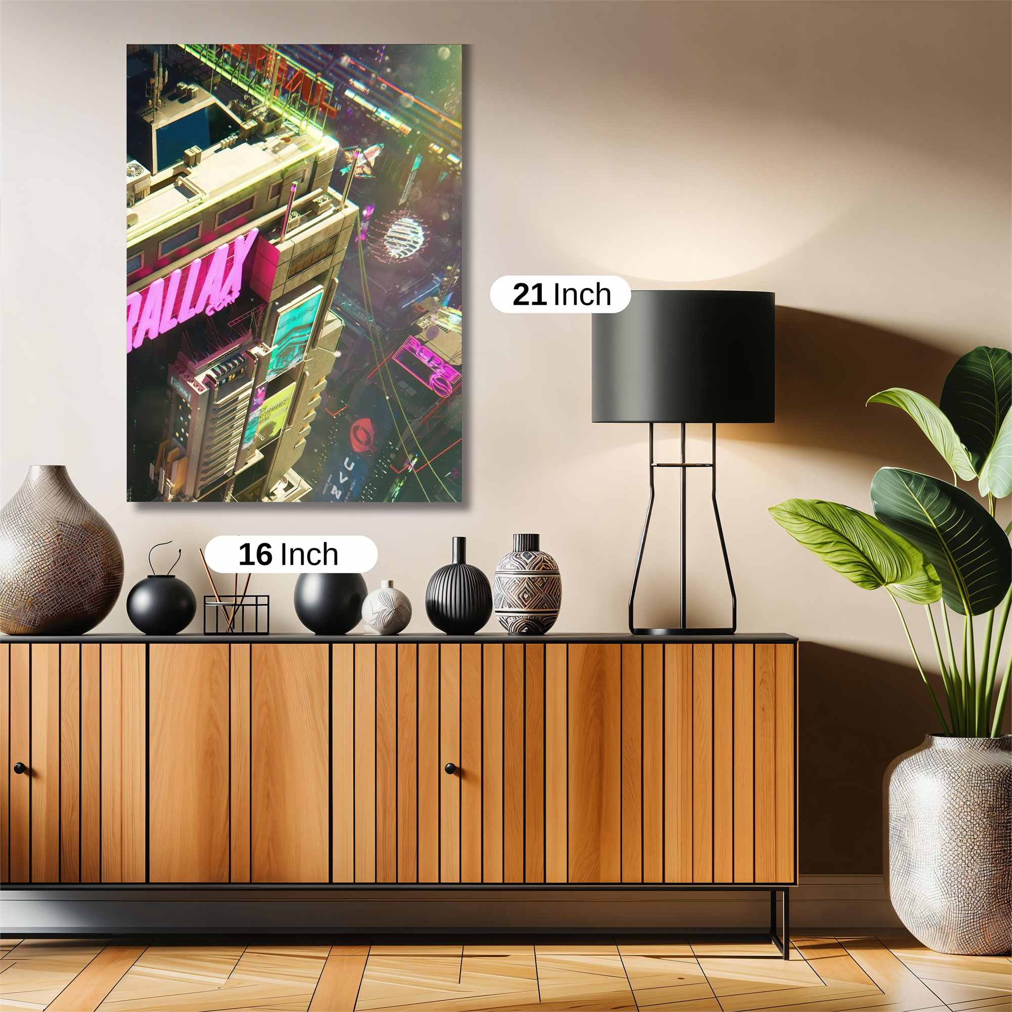 Parallax Dreamscape Safe Wall Magnetic / M