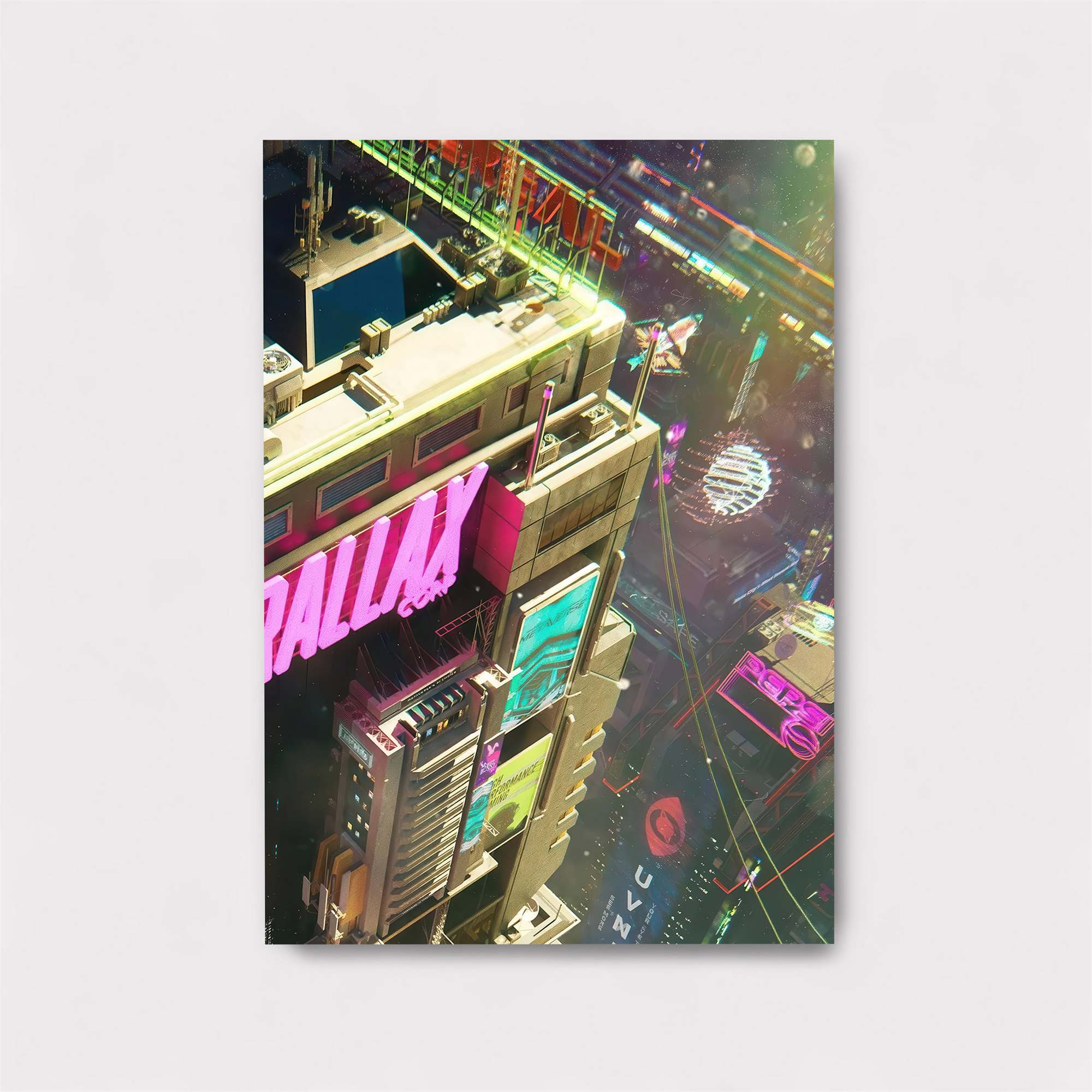 Parallax Dreamscape Safe Wall Magnetic / M