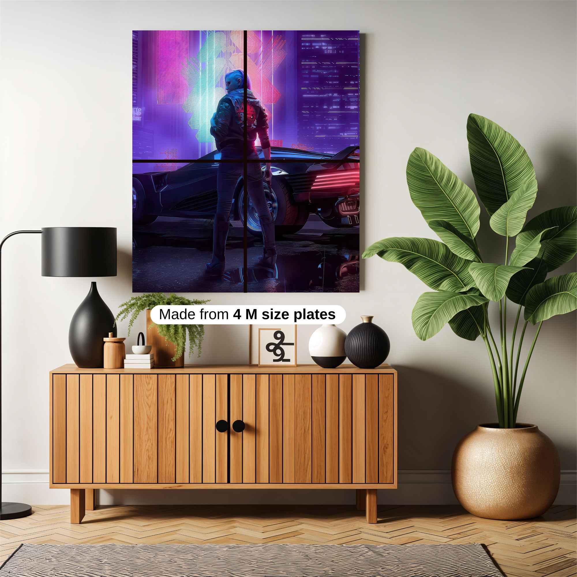 Cyberpunk Dream Safe Wall Magnetic / M