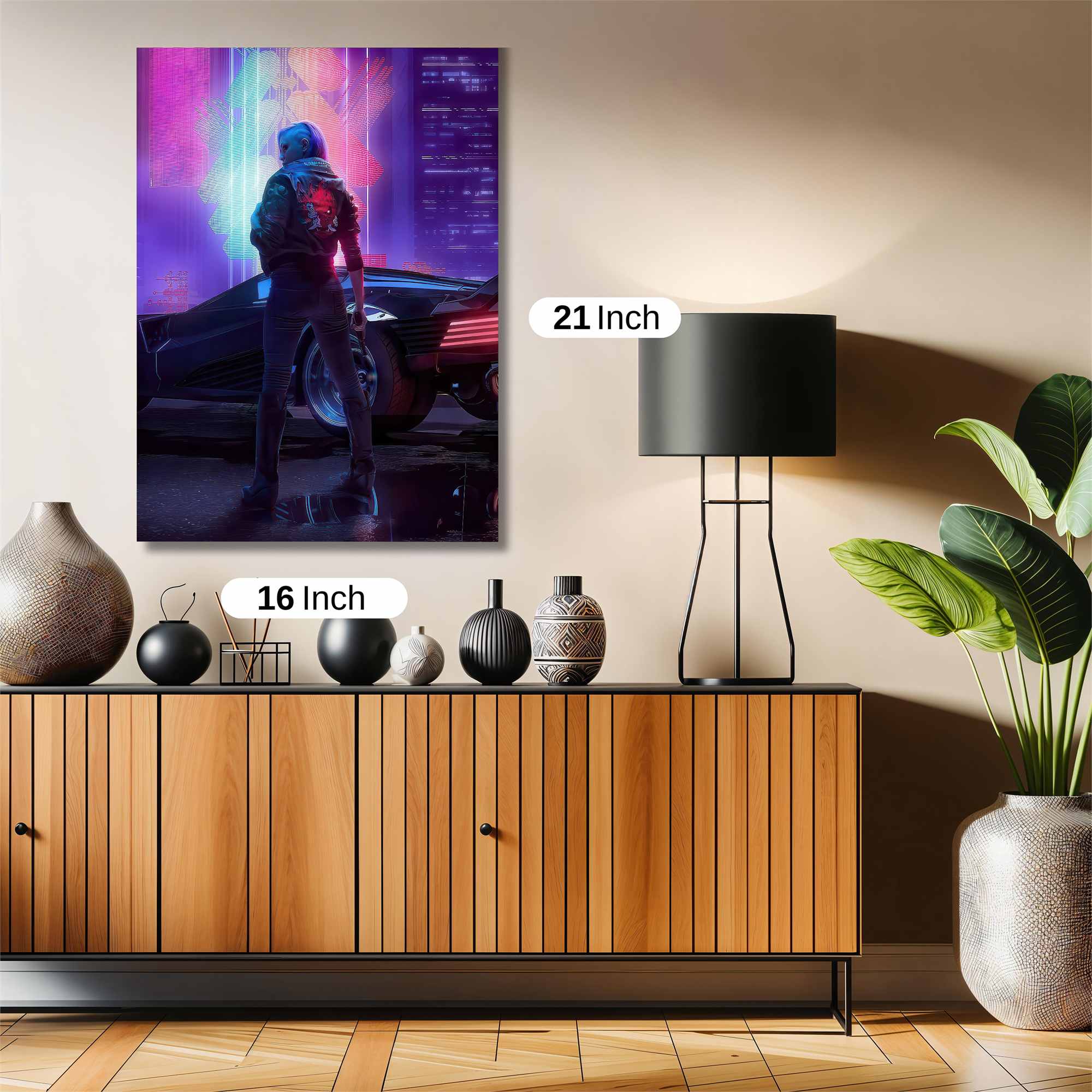 Cyberpunk Dream Safe Wall Magnetic / M