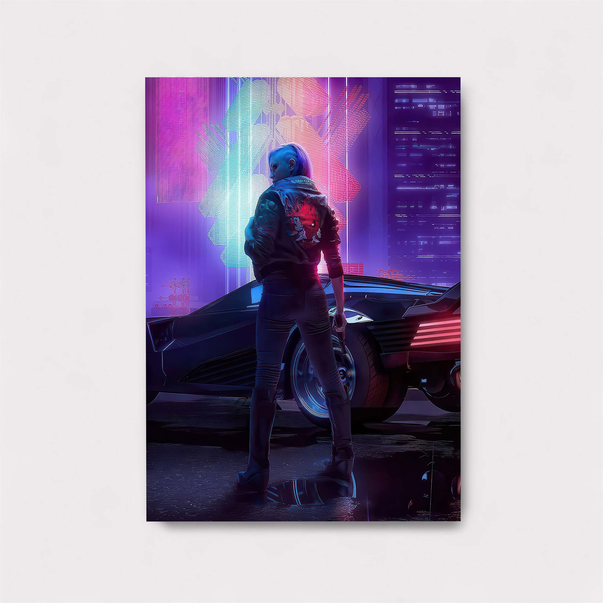 Cyberpunk Dream Safe Wall Magnetic / M