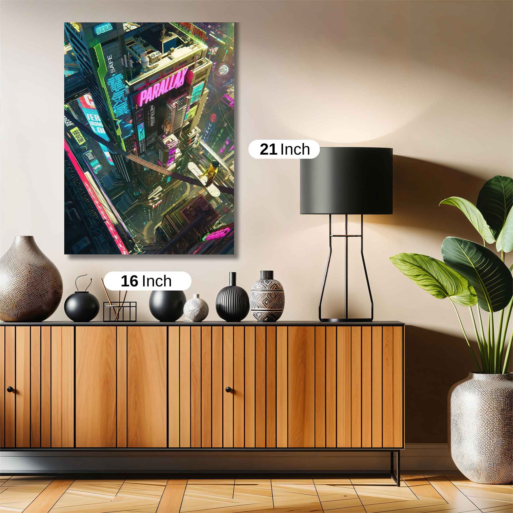 Neon Reverie Safe Wall Magnetic / M