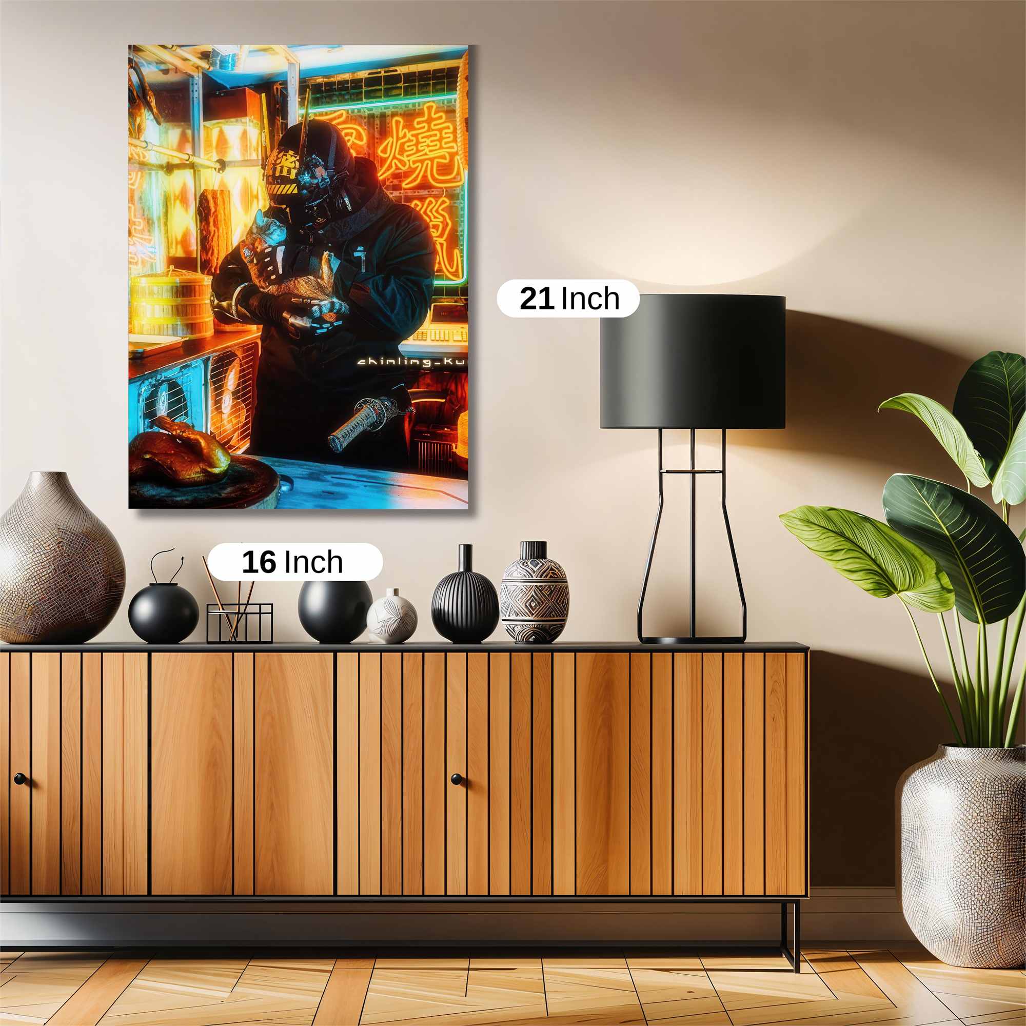 Cyberpunk Culinary Safe Wall Magnetic / M