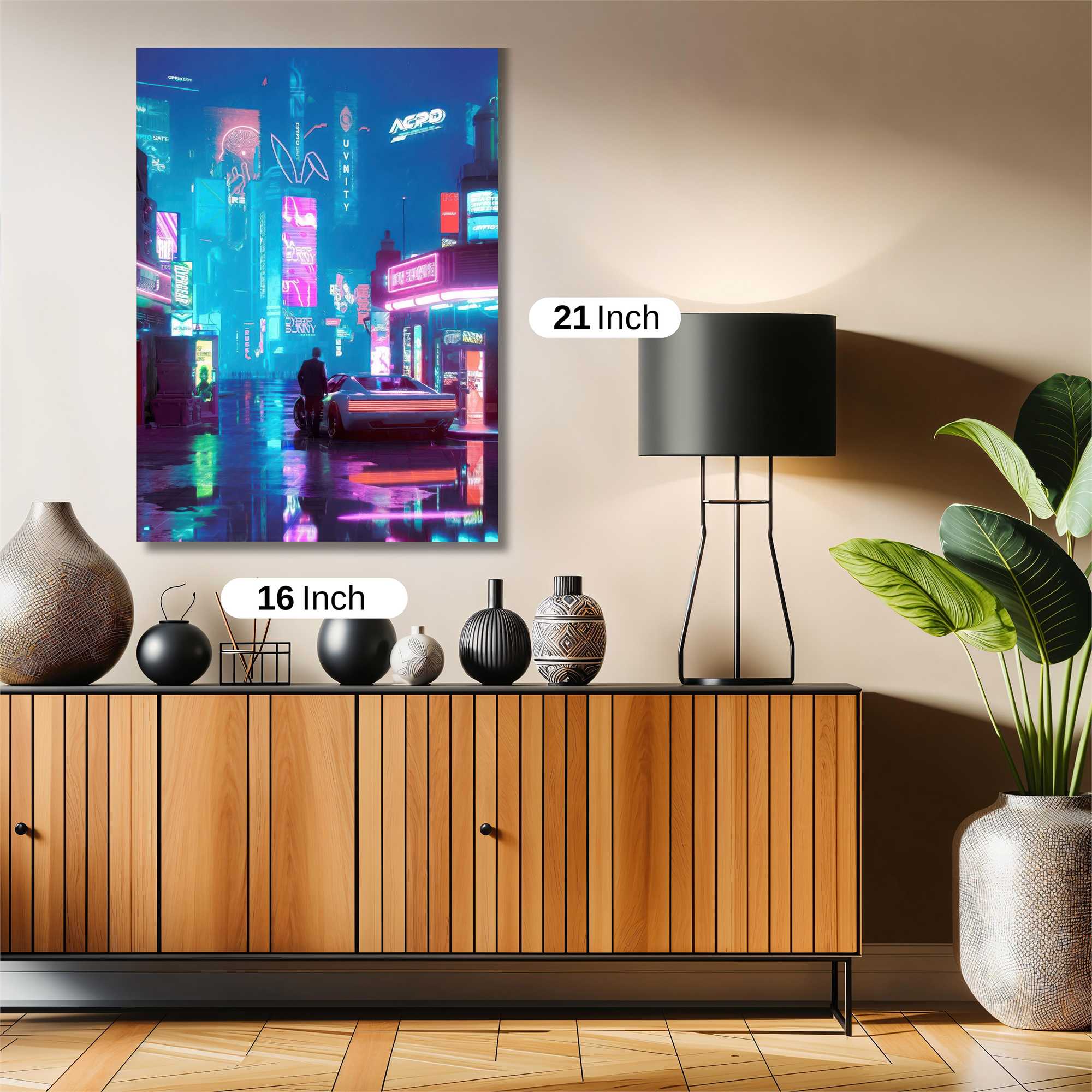 Neon Reverie Safe Wall Magnetic / M