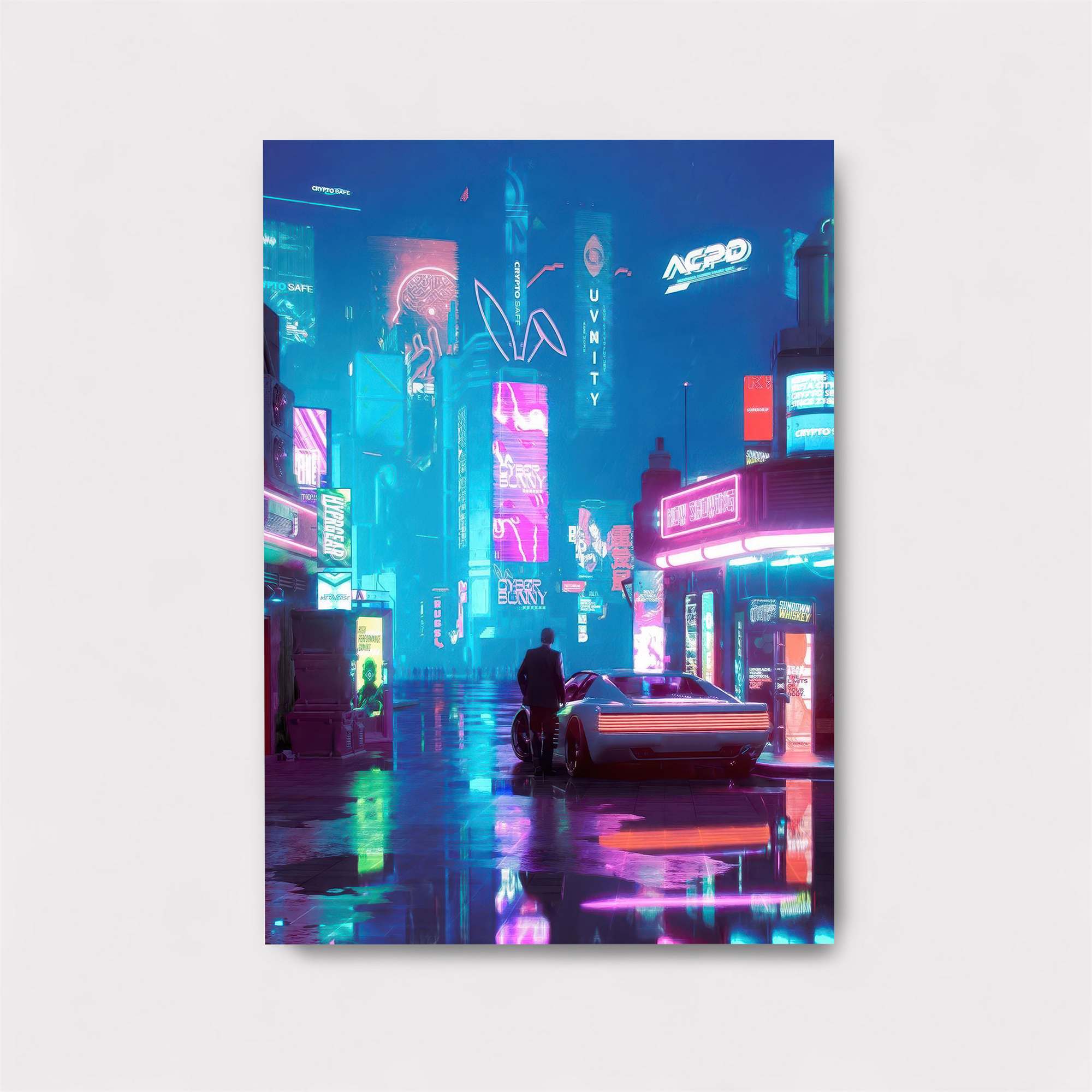 Neon Reverie Safe Wall Magnetic / M