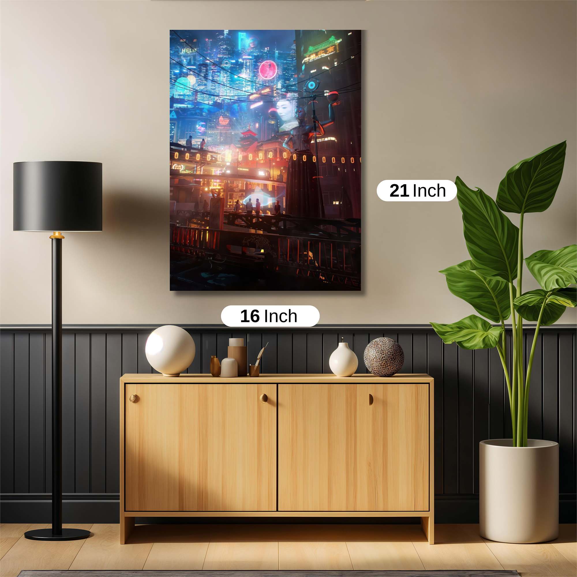 Neon Dreams Safe Wall Magnetic / M