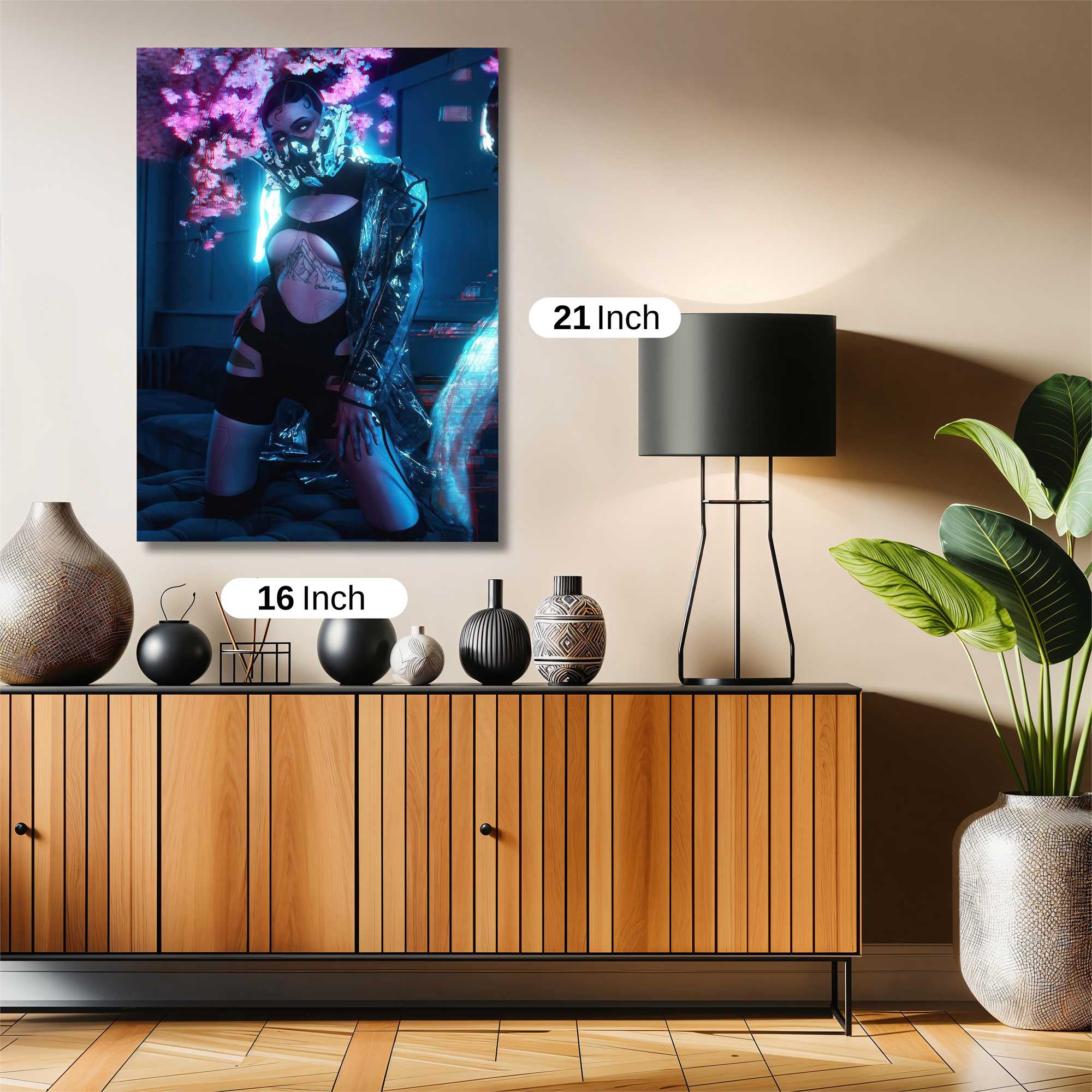 Cyberpunk Enigma Safe Wall Magnetic / M