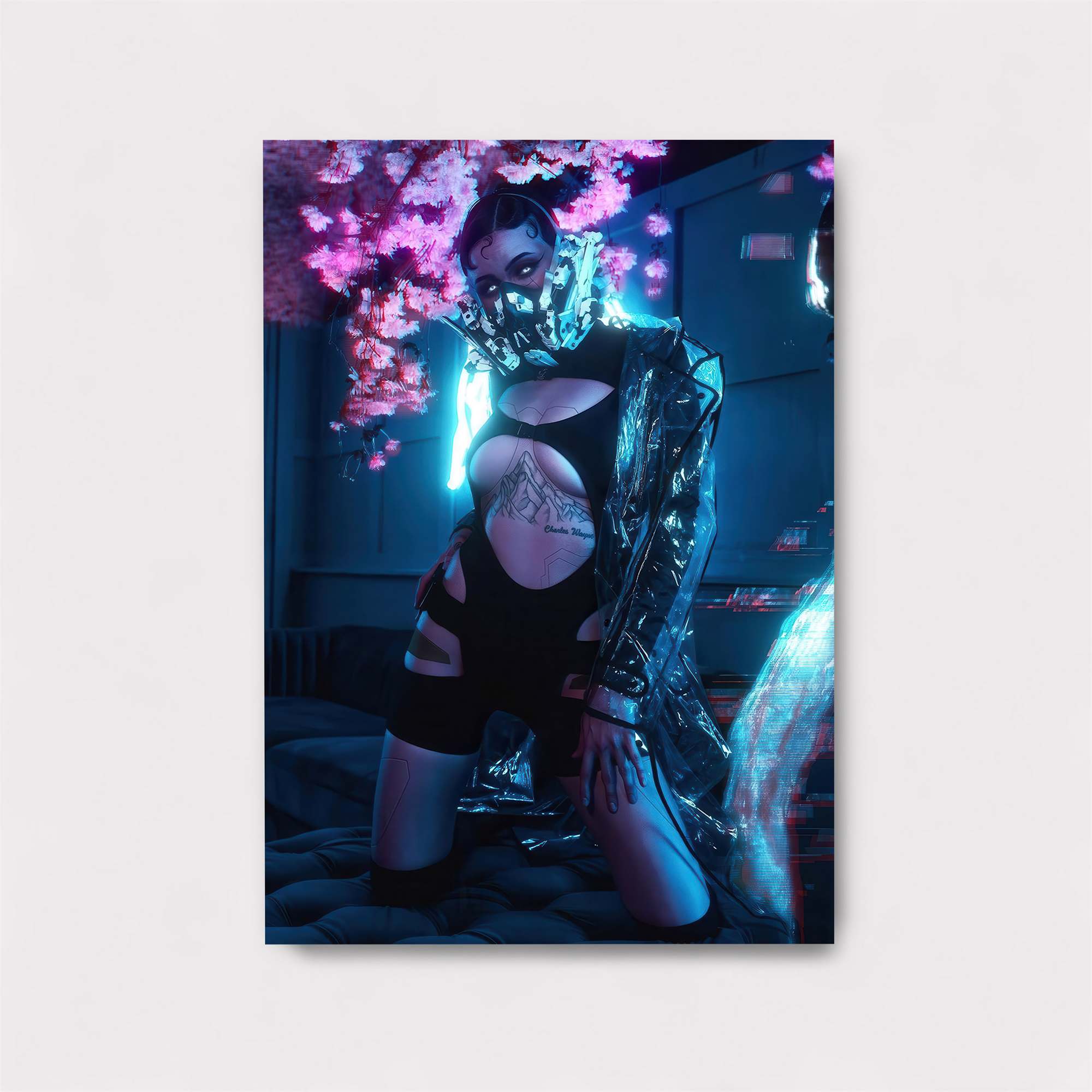 Cyberpunk Enigma Safe Wall Magnetic / M