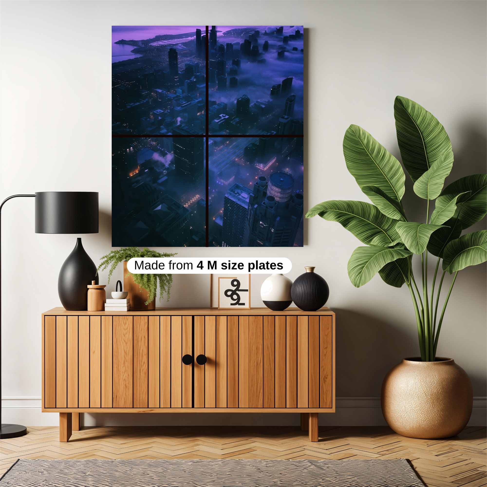 Cityscape Dream Safe Wall Magnetic / M