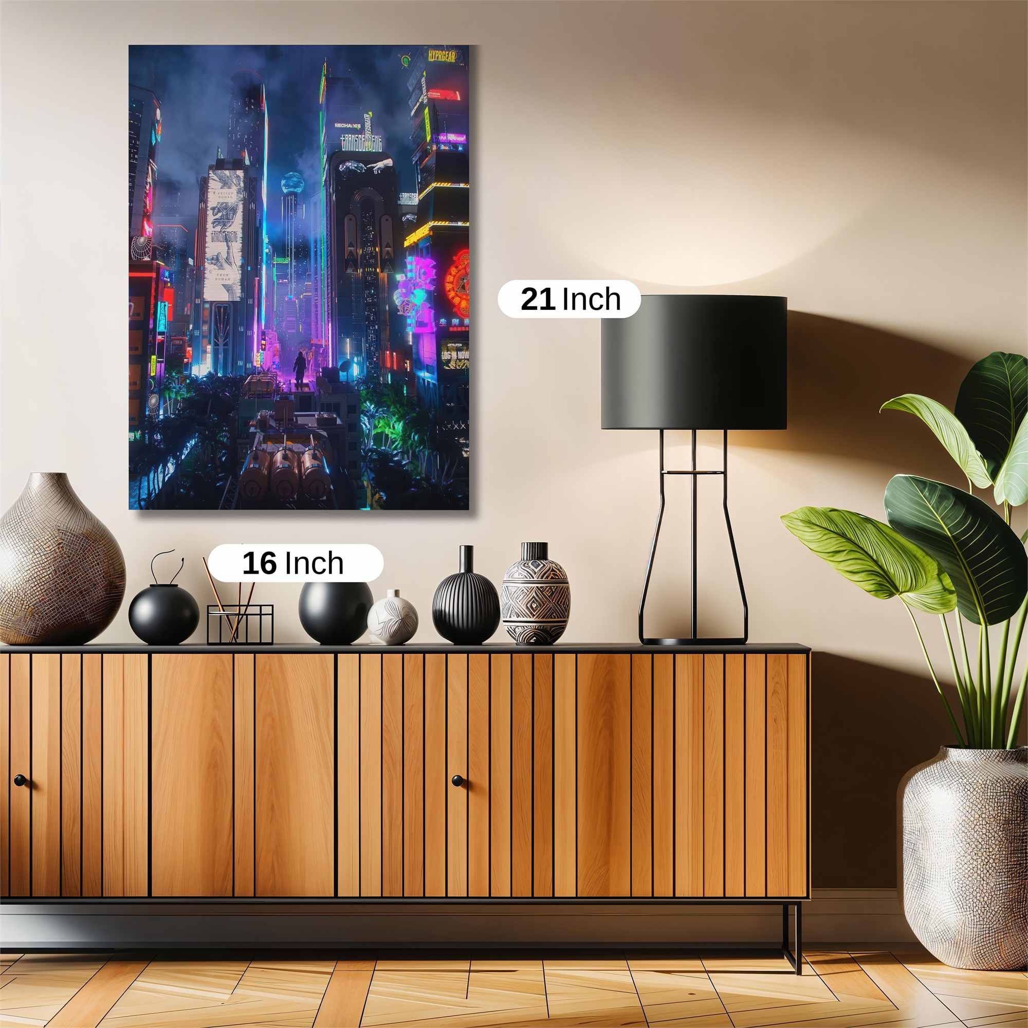 Neon Reverie Safe Wall Magnetic / M