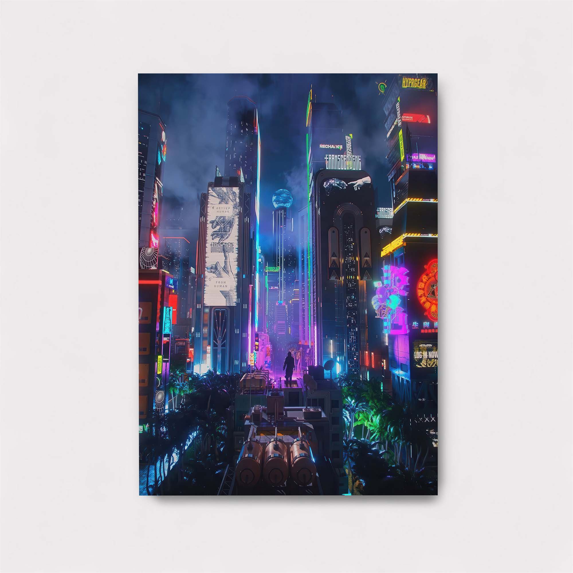 Neon Reverie Safe Wall Magnetic / M