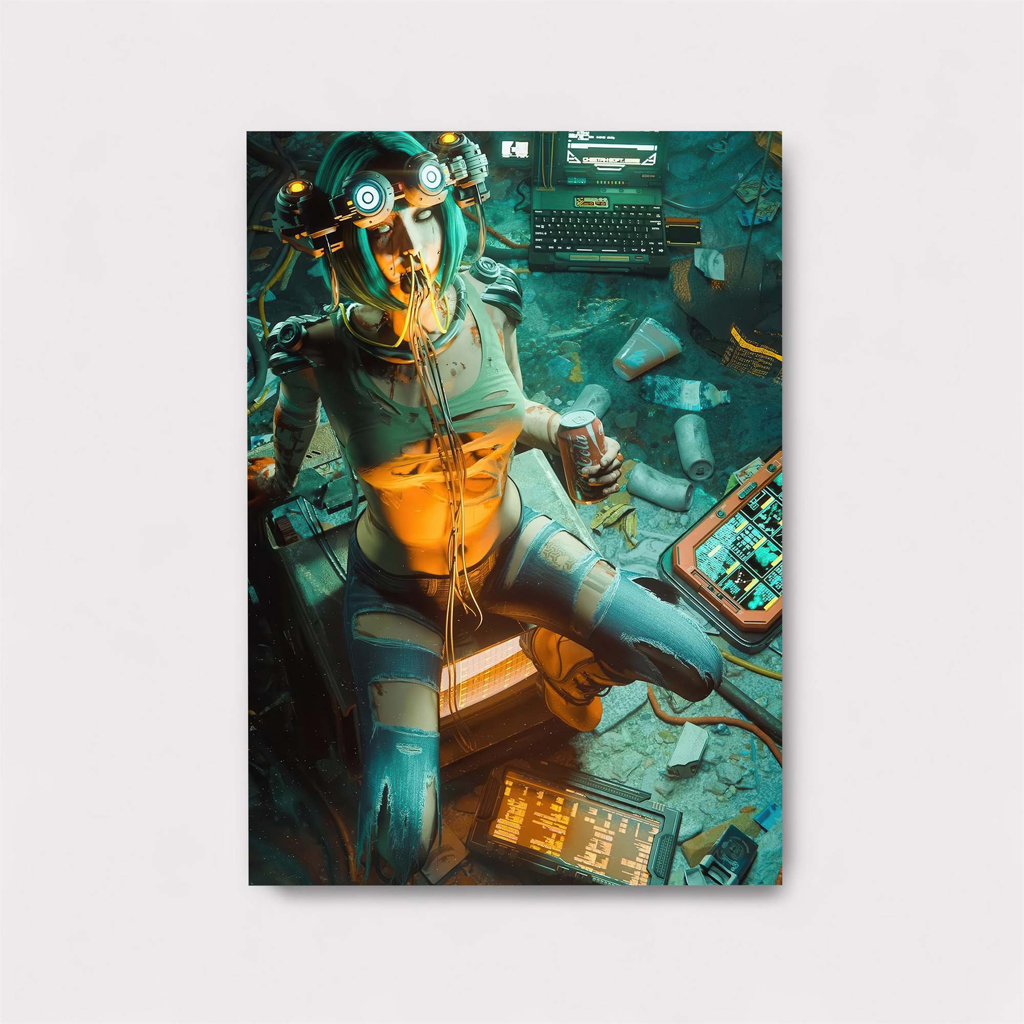 Cyberpunk Comfort Safe Wall Magnetic / M